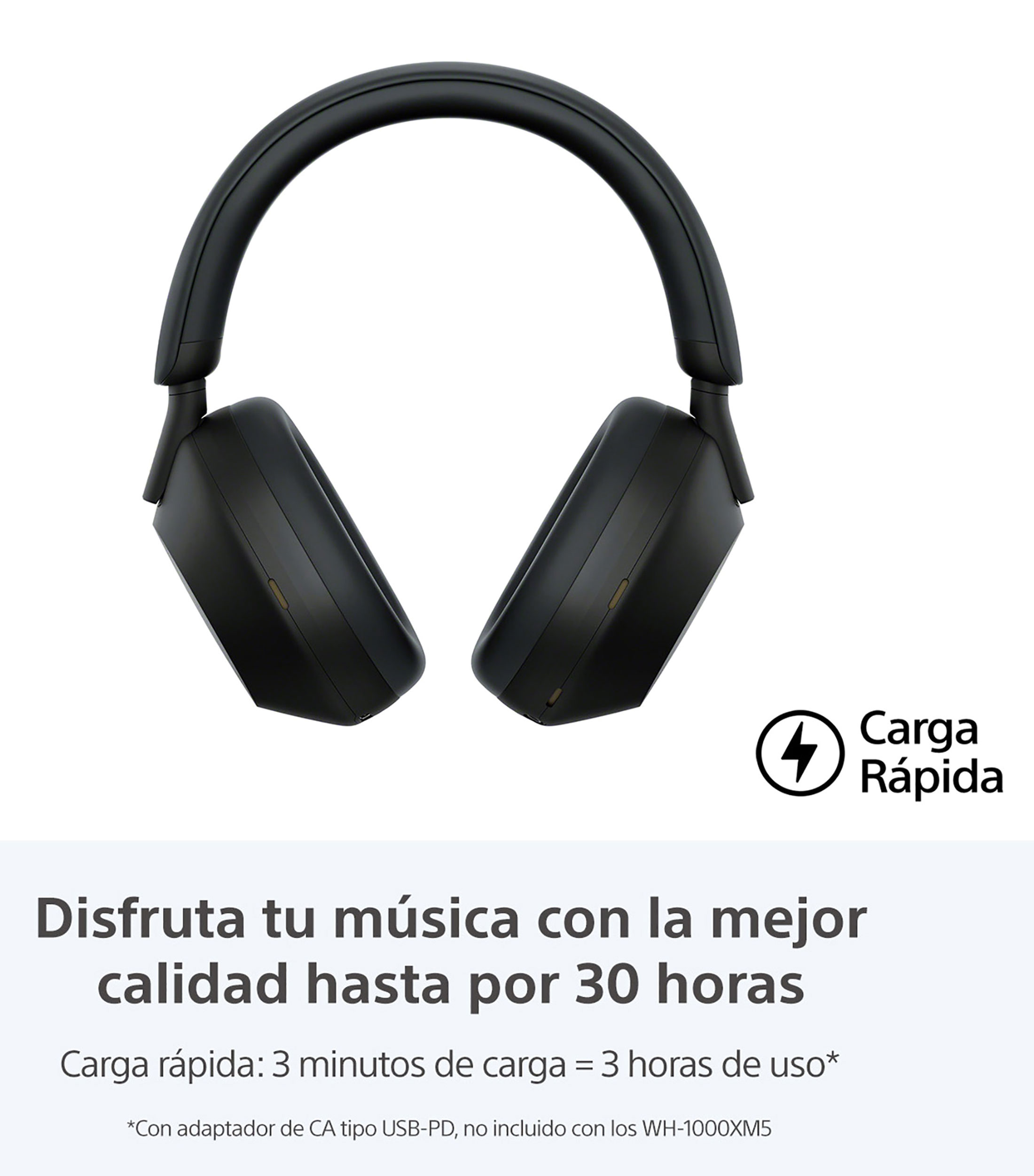 Audifonos Inalambricos Bluetooth WH-1000XM5 Negros