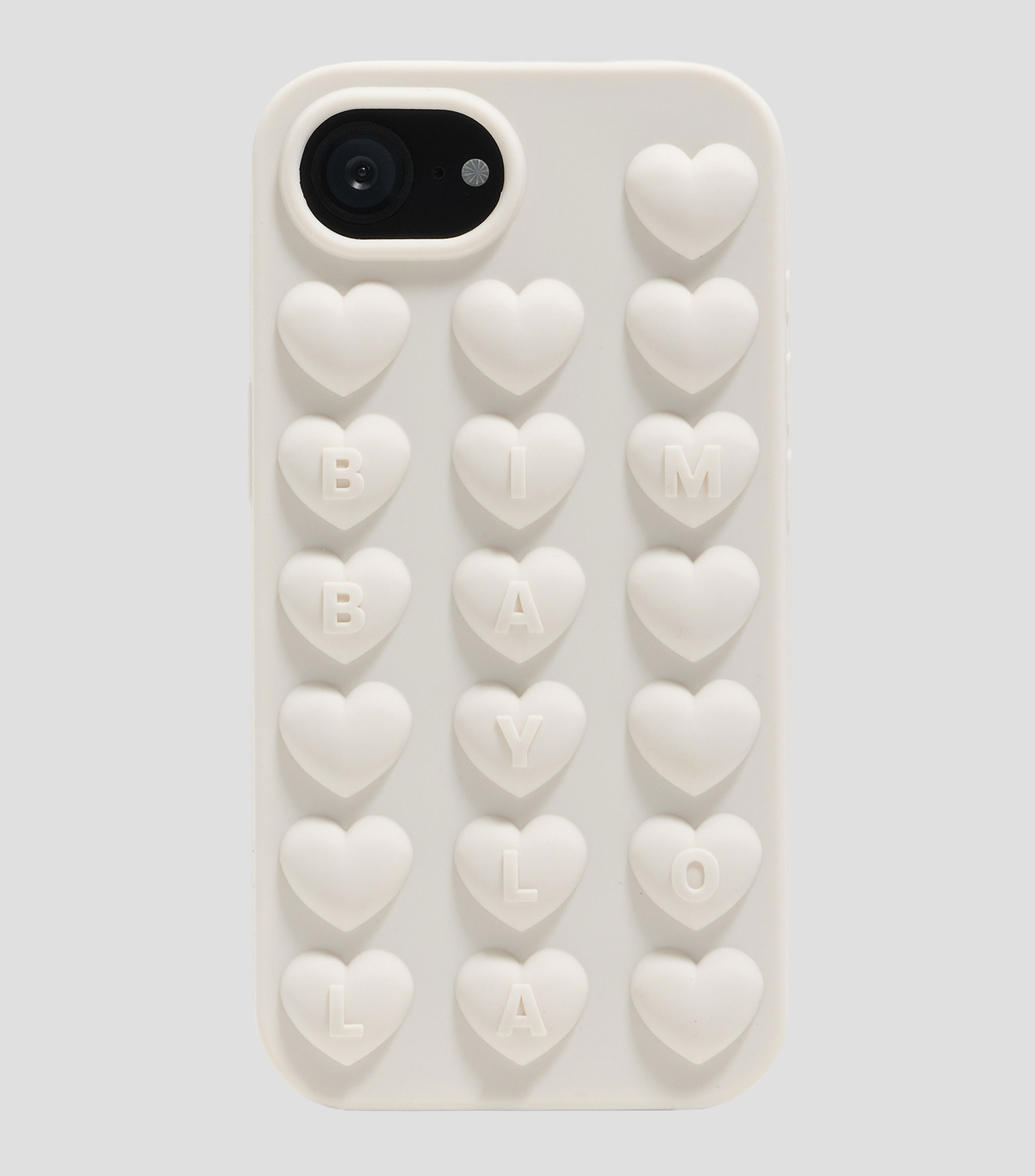Funda silicona iPhone 16e blanca