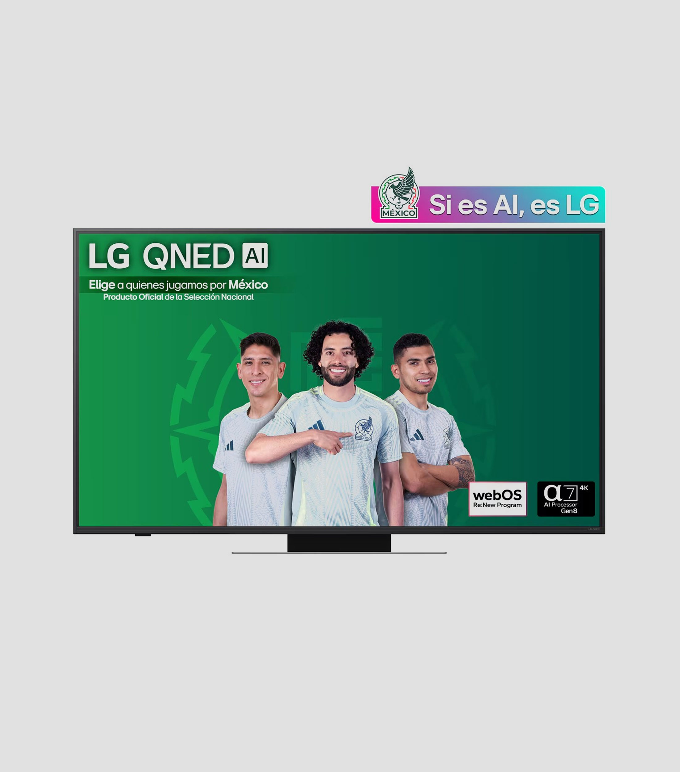 Pantalla 55 Pulgadas Plana QNED 4K 55QNED83ASG