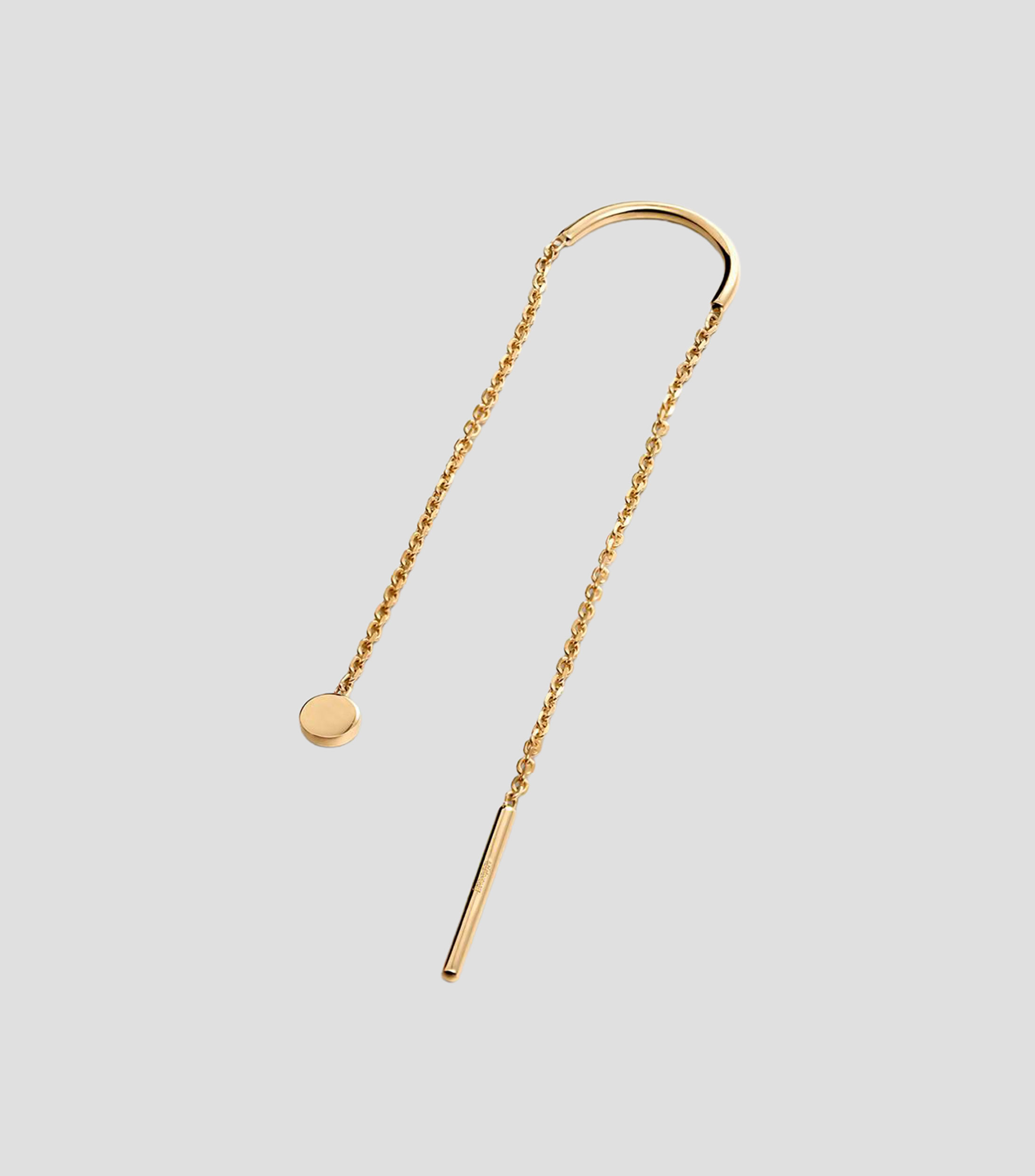Pendiente en oro amarillo de 9 kilates Goldie Mujer