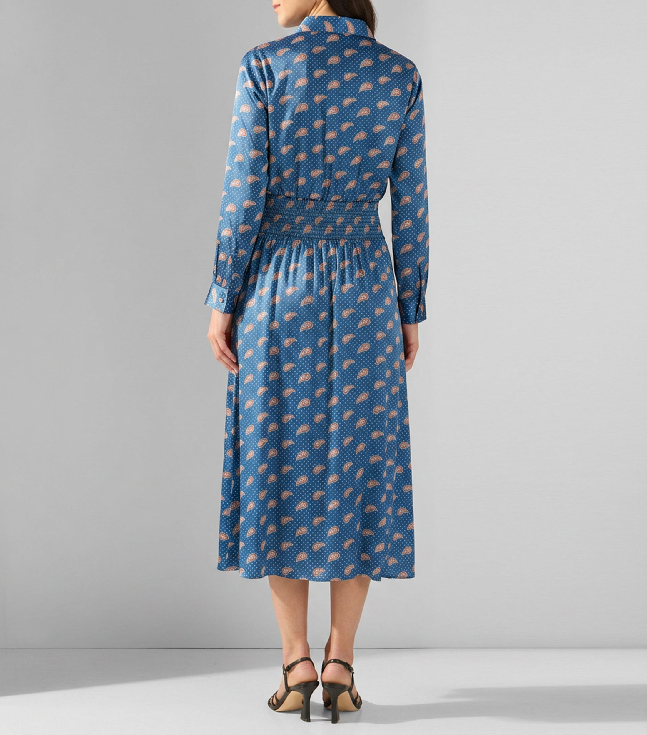 Vestido largo manga larga fantasía Mujer