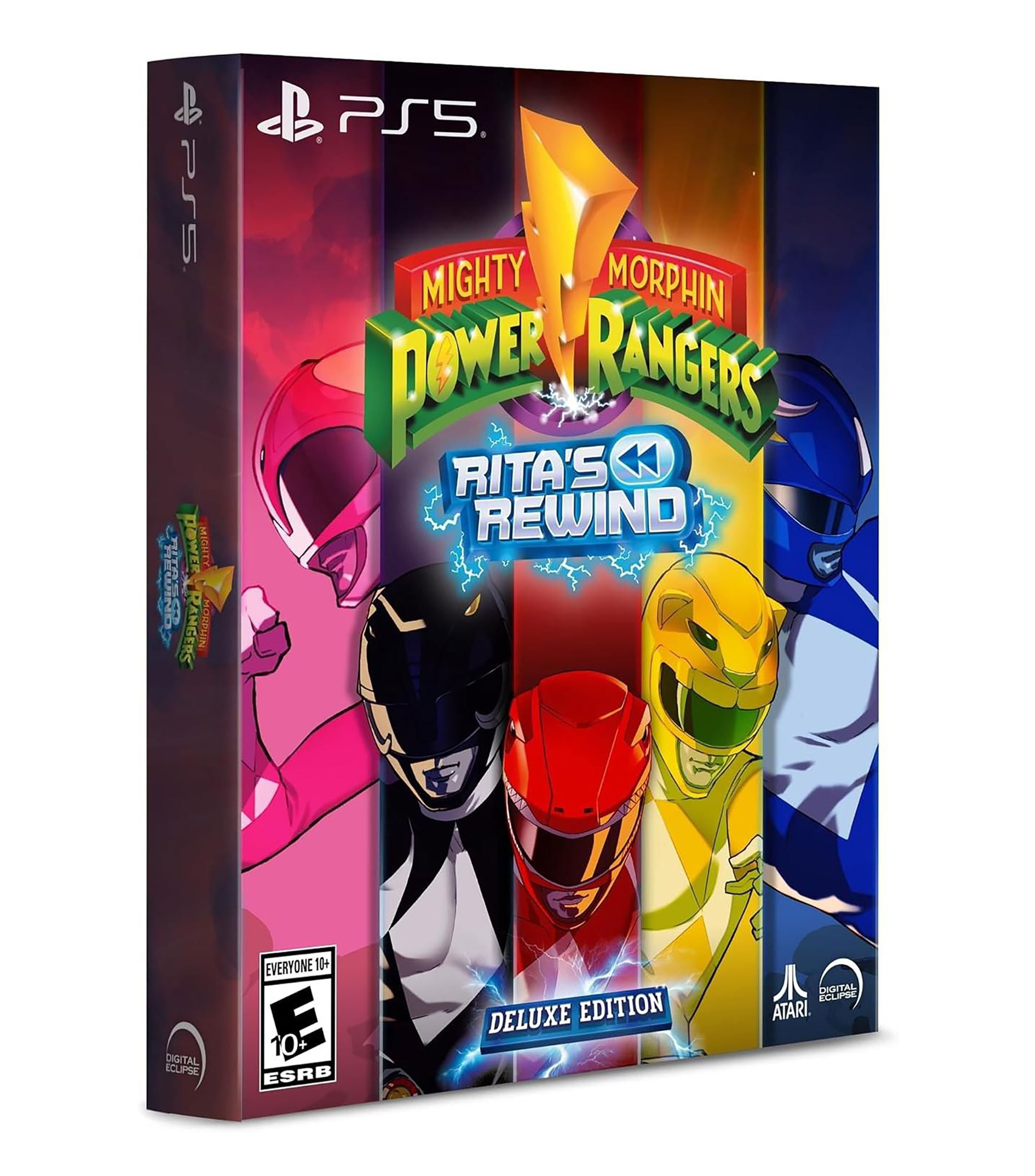 Power Rangers Ps5 Controller PlayStation Mighty Morphin Power Rangers: Rita's Rewind Deluxe Edition ...