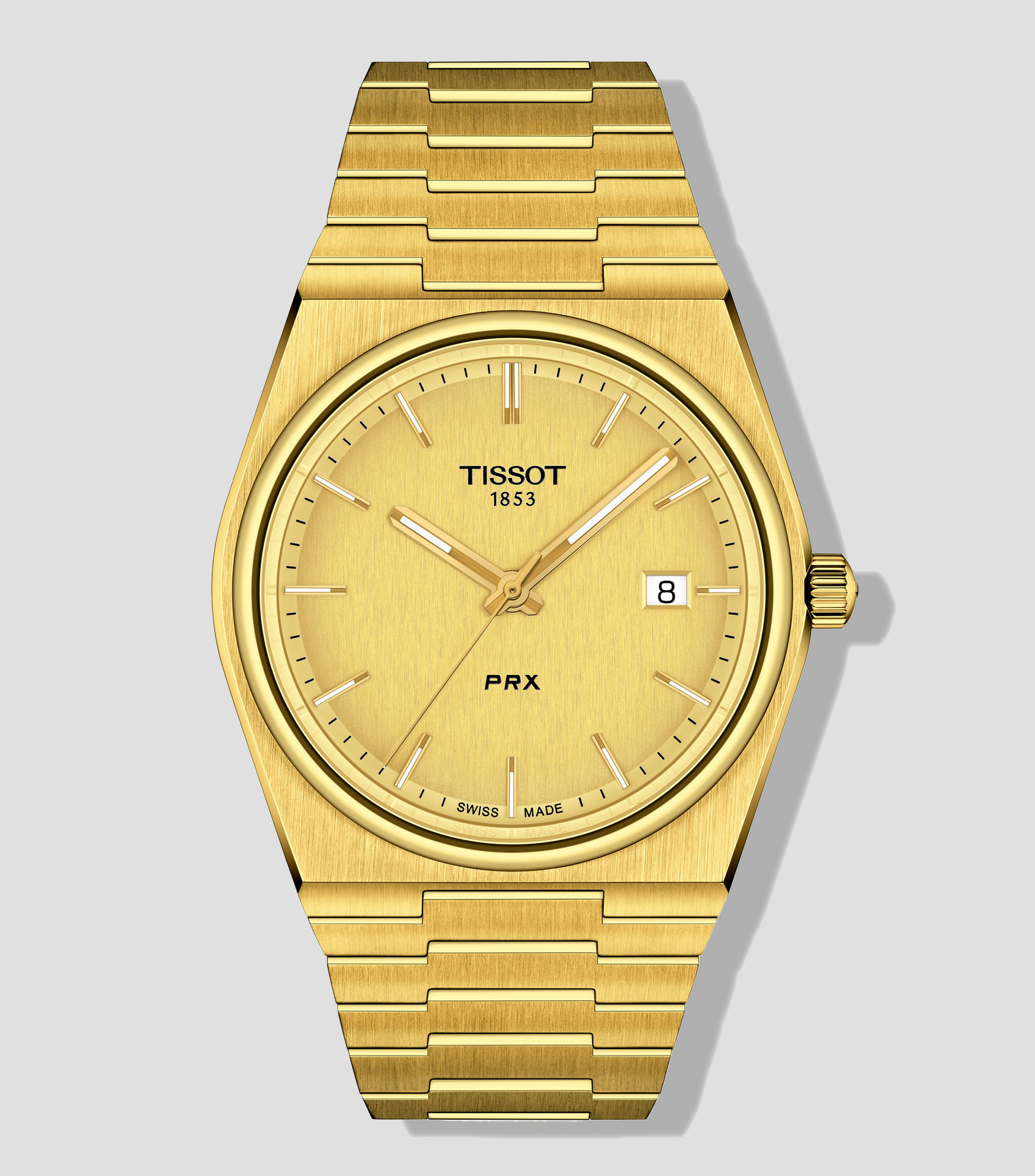Reloj para hombre PRX de Vestir, Dorado