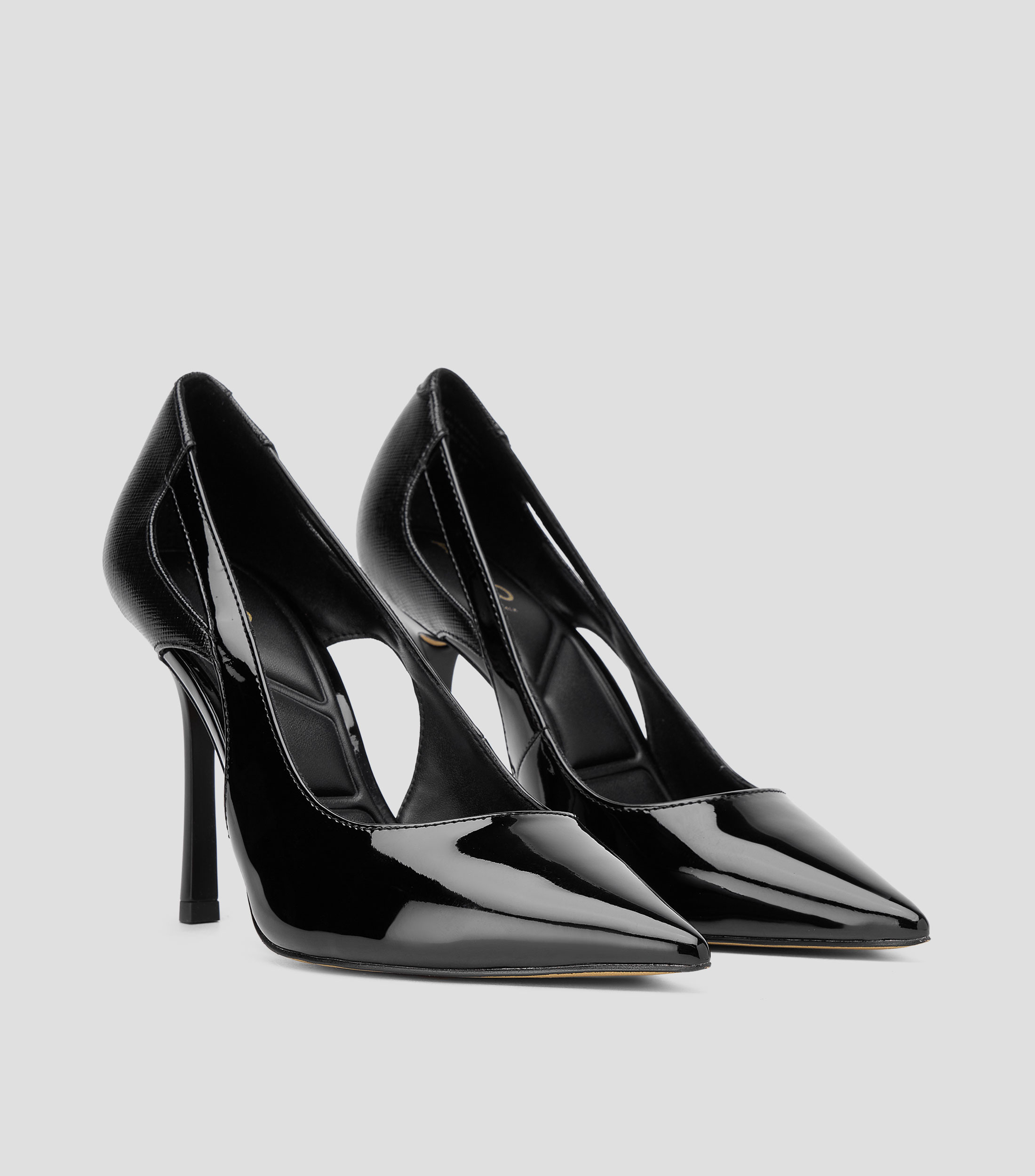 Zapatillas con tacón alto de aguja Mujer