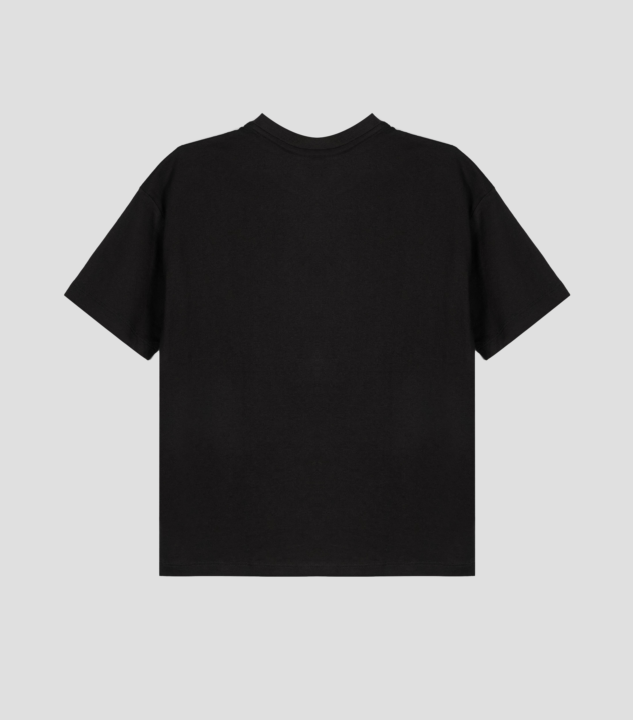 Playera cuello redondo manga corta estampada Niña