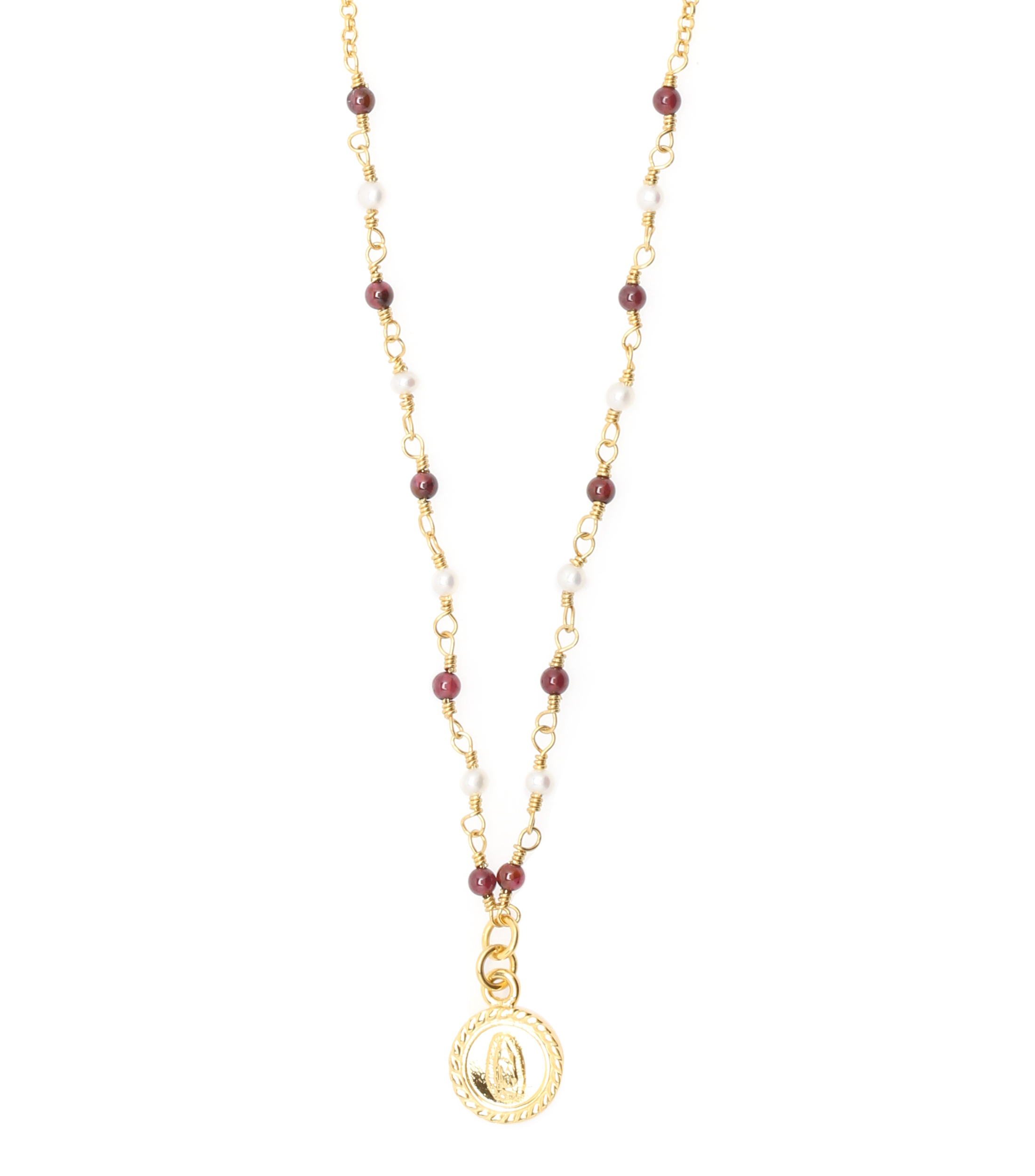 Collar con medalla Nina