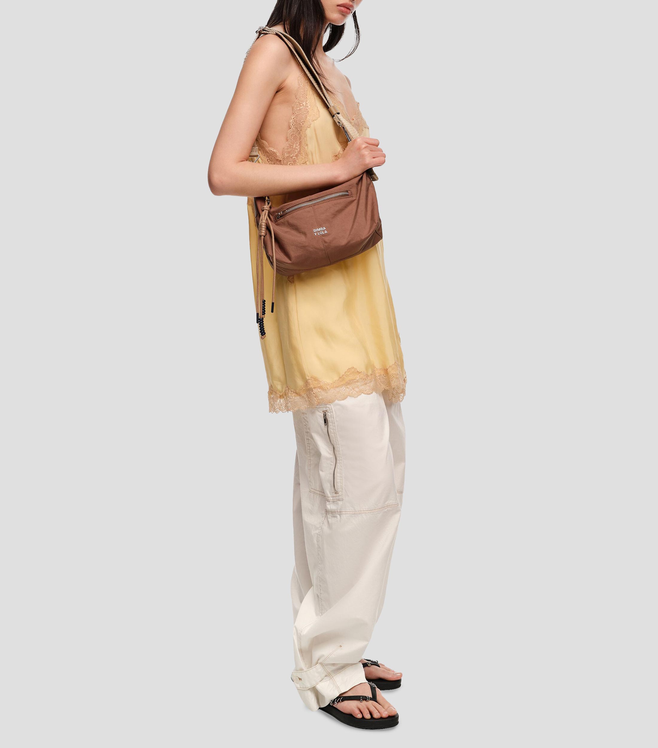 Bolsa crossbody liso Mujer