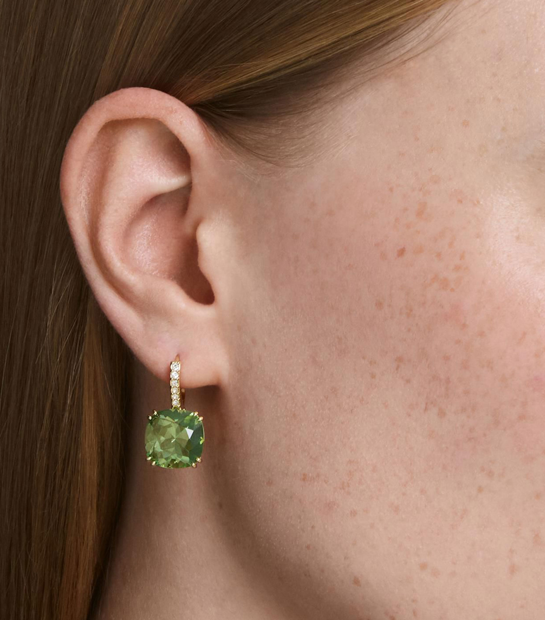 Aretes con Cristal Swarovski Millenia Mujer
