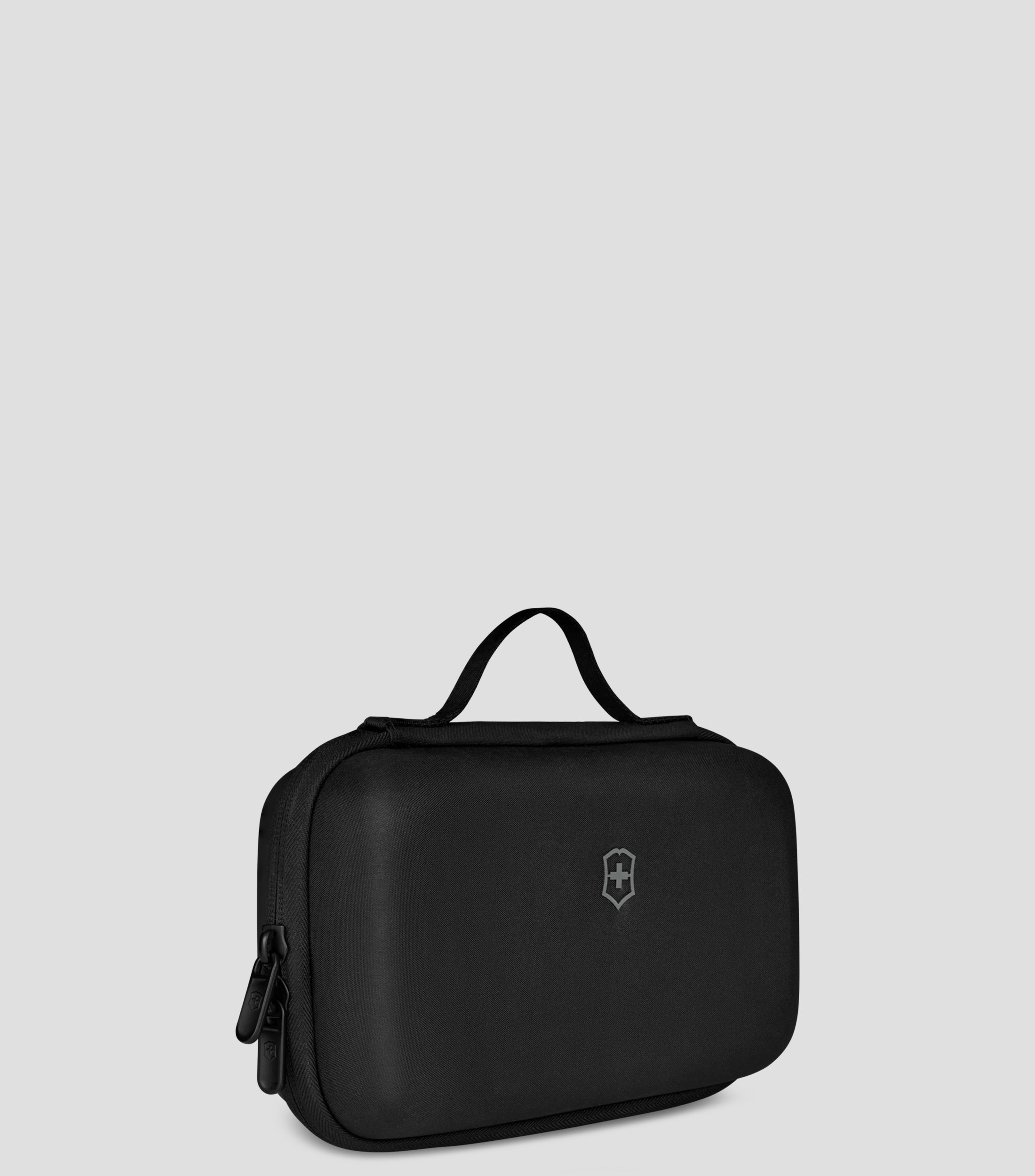 Neceser de viaje negro Travel Essentials Tech liso Unisex