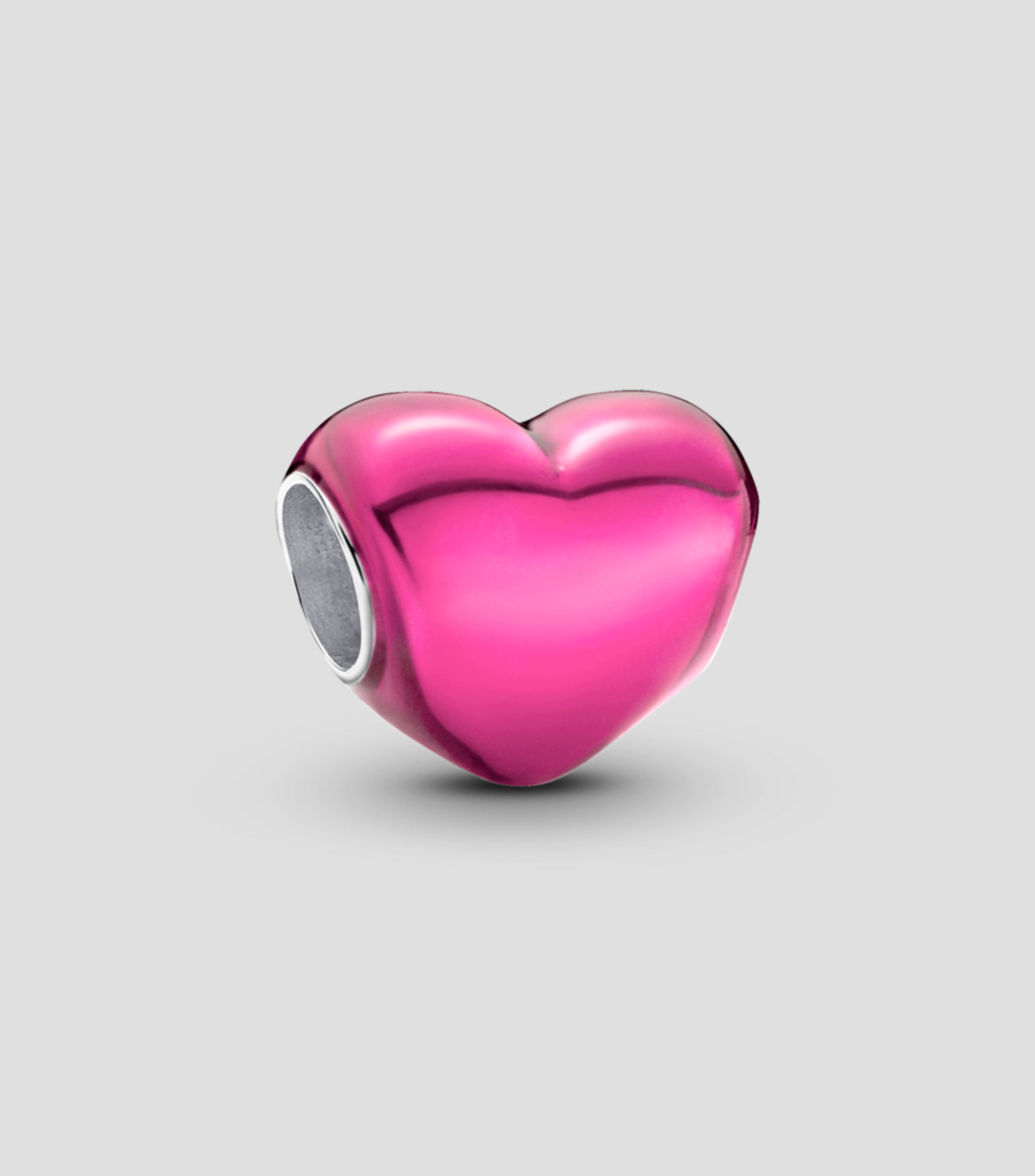 Charm en plata corazon Unisex