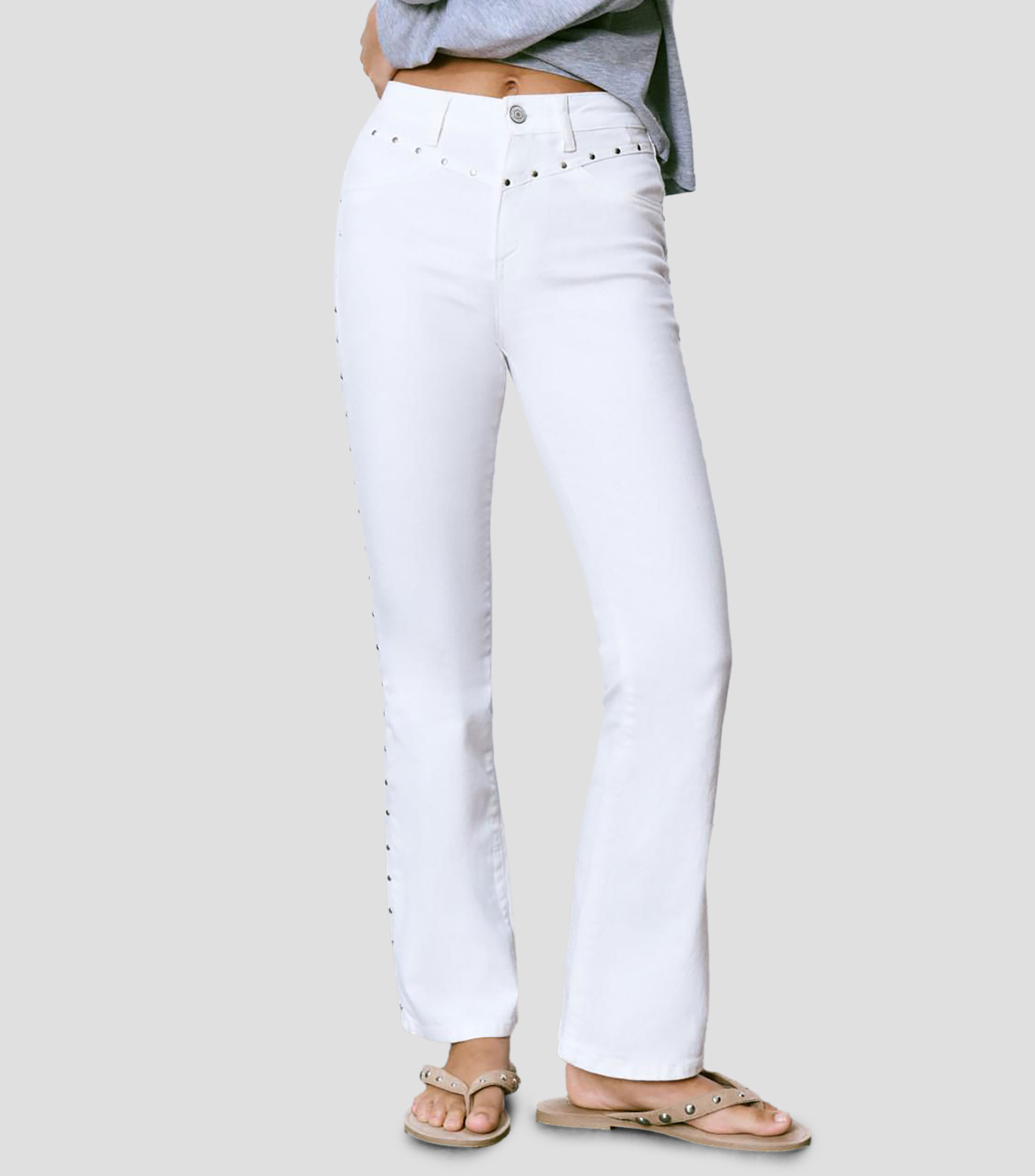 Jeans Regulares Mujer
