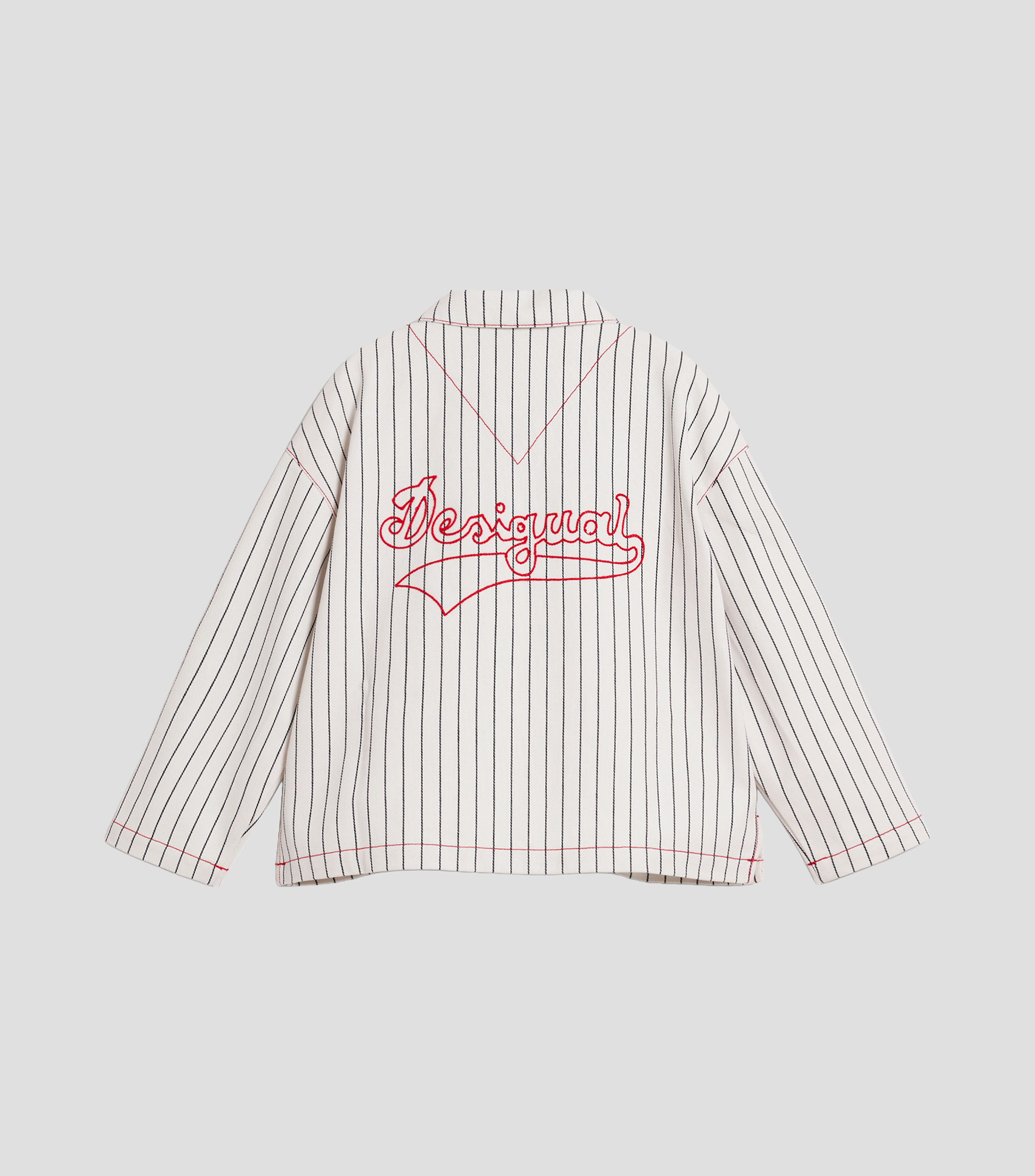 Camisa con líneas manga larga Niño
