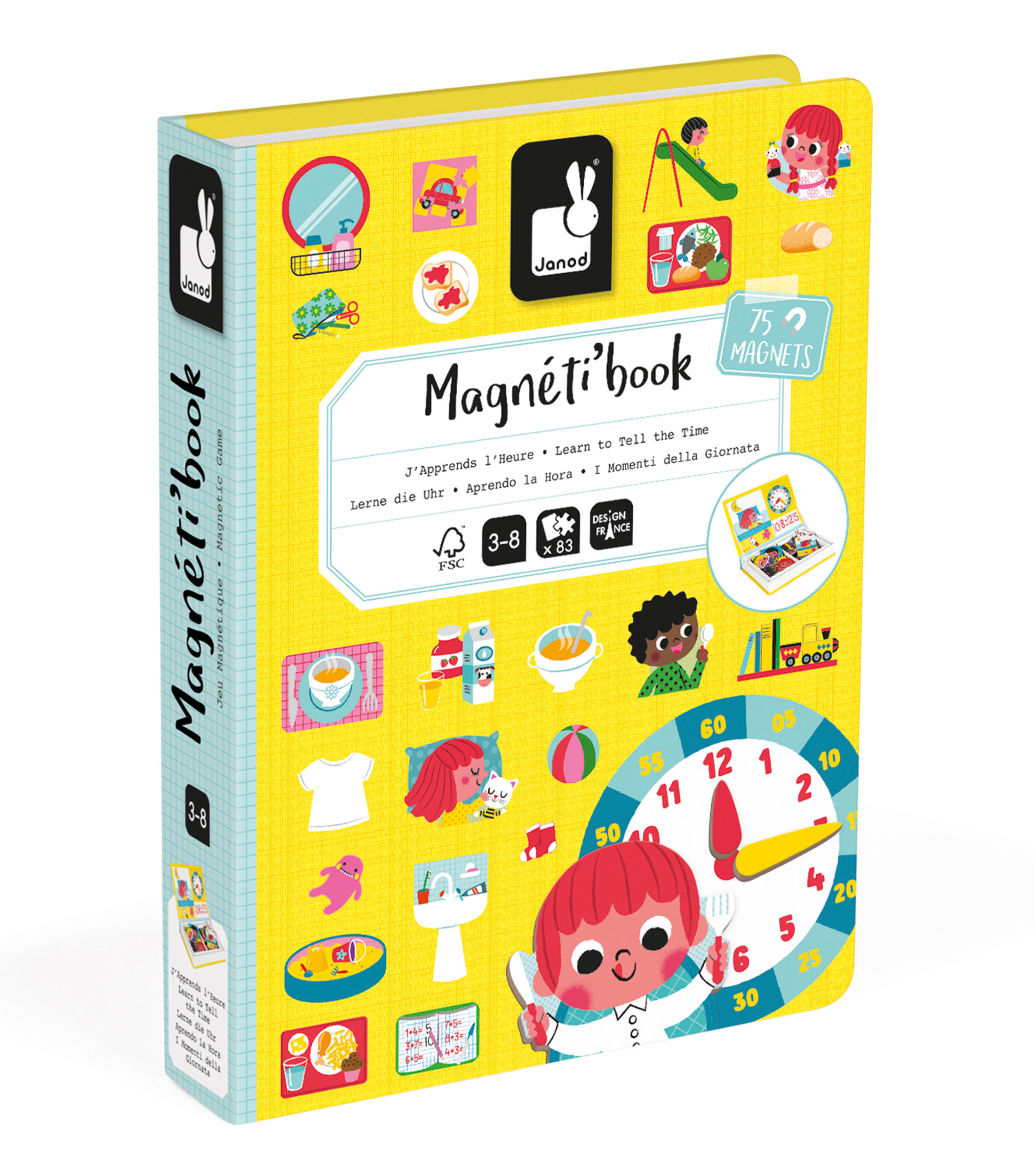 MagnetiBook Aprendo la Hora
