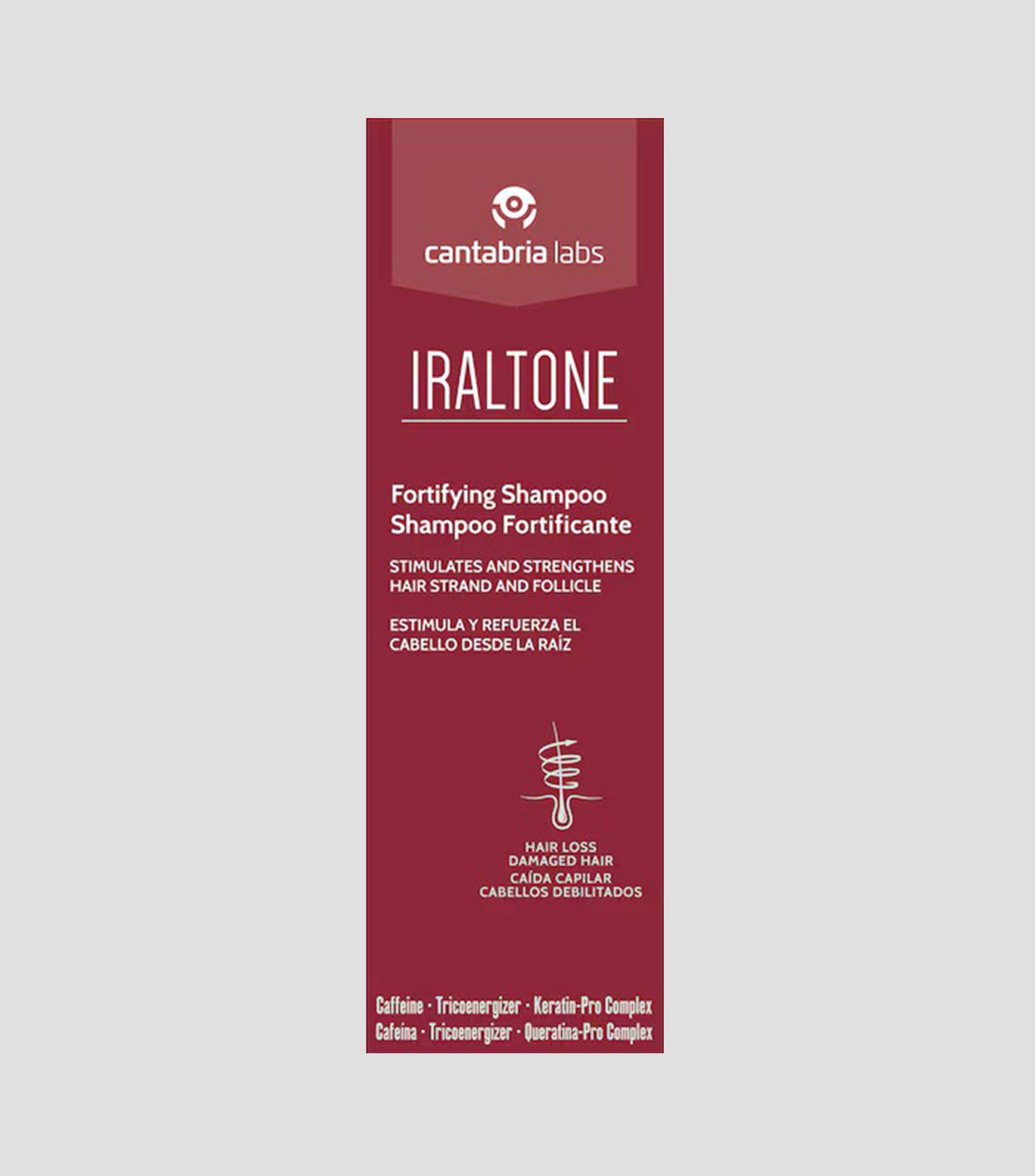 Shampoo fortificante reparador y estimulador, 200 ml