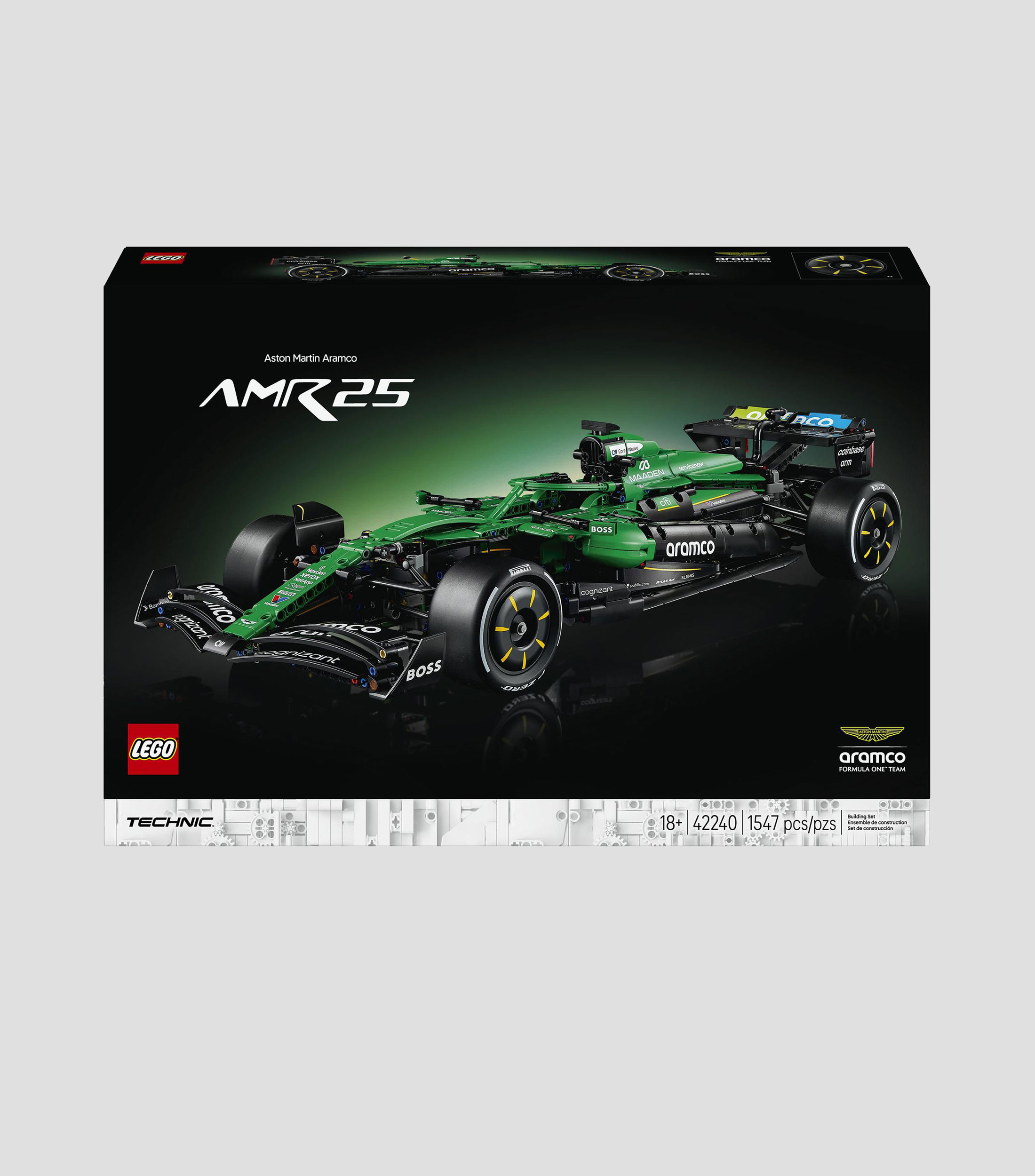 Lego Technic, Auto F1 Aston Martin Aramco AMR25 42240