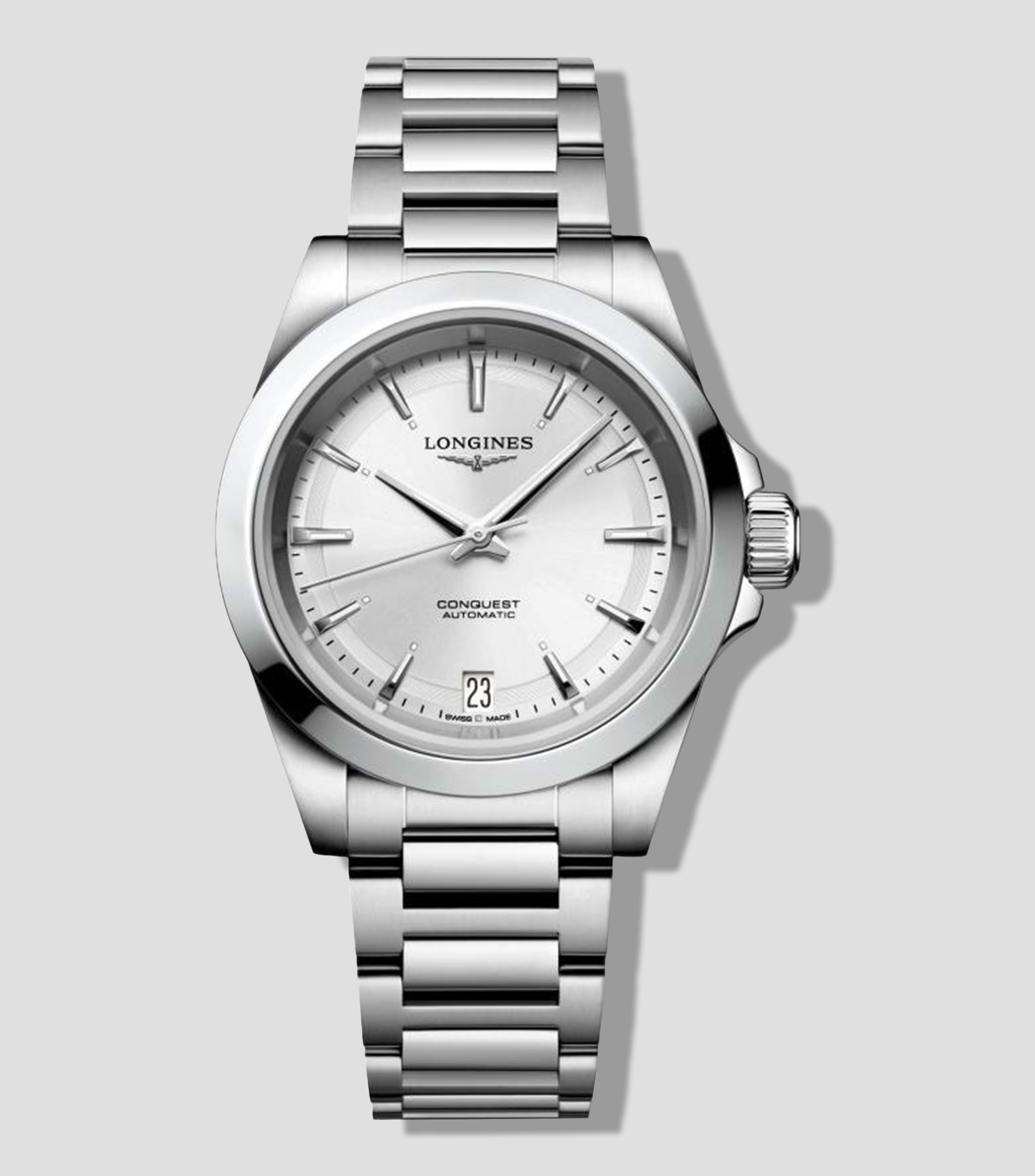 Reloj para Mujer Conquest Deportivo Plateado