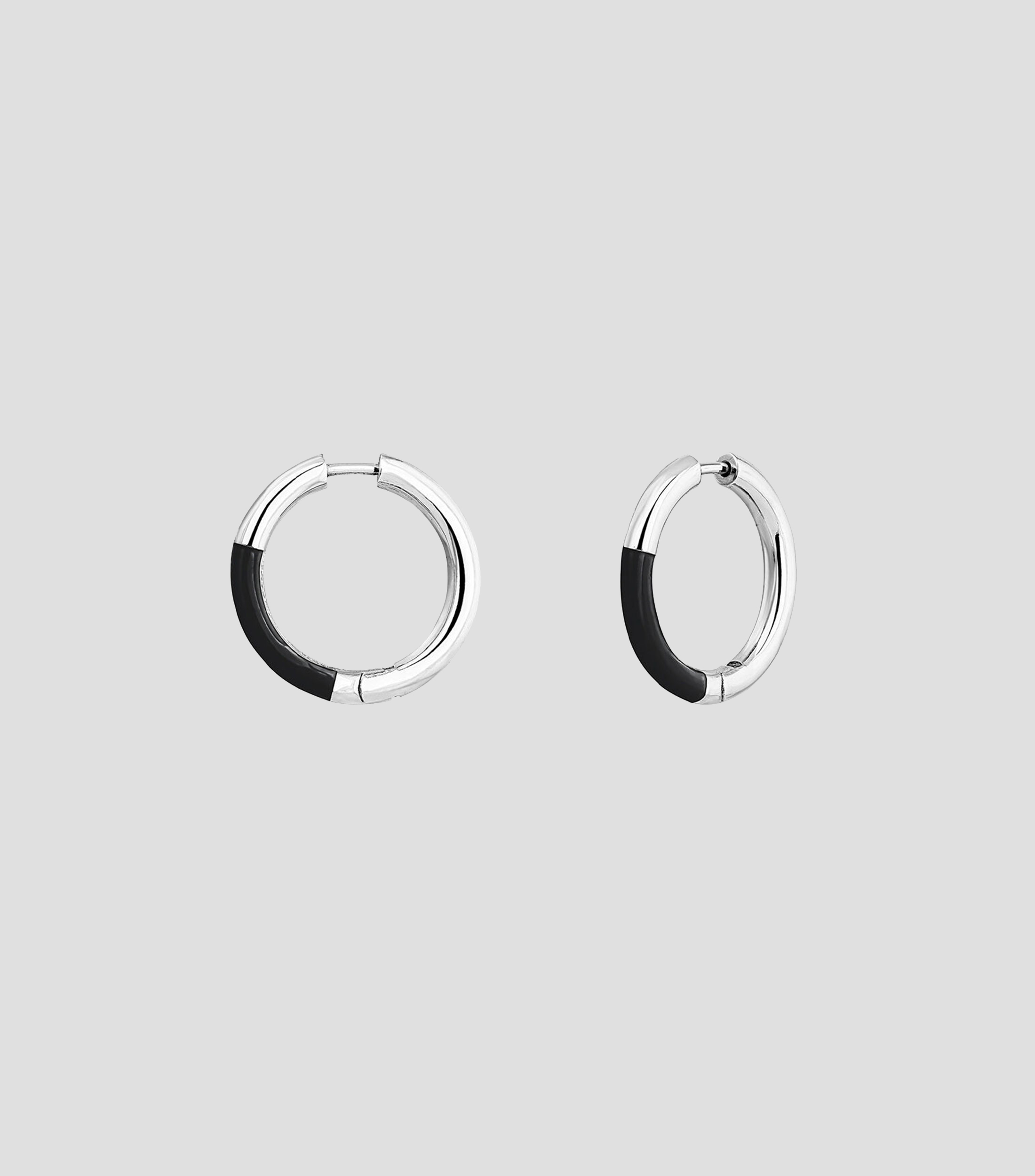 Pendientes en plata .925 Hooped Mujer