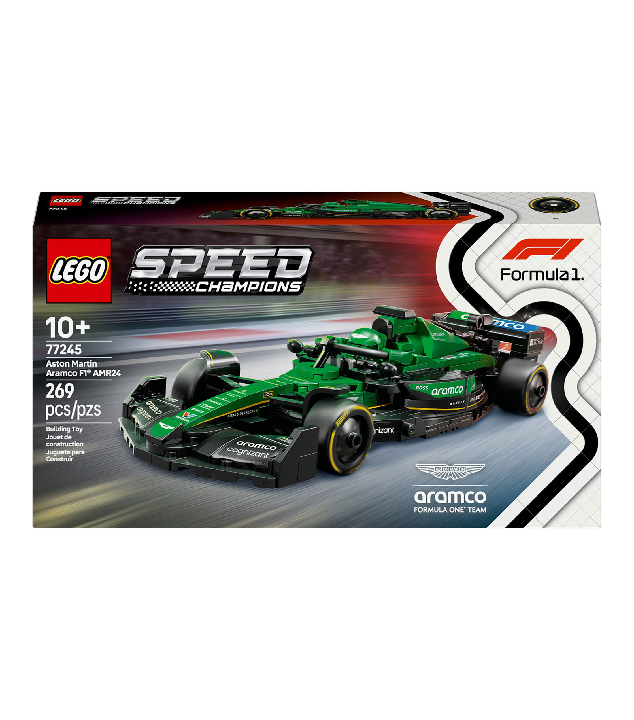 Lego Speed Champions Auto de Carreras Aston Martin Aramco F1 77245