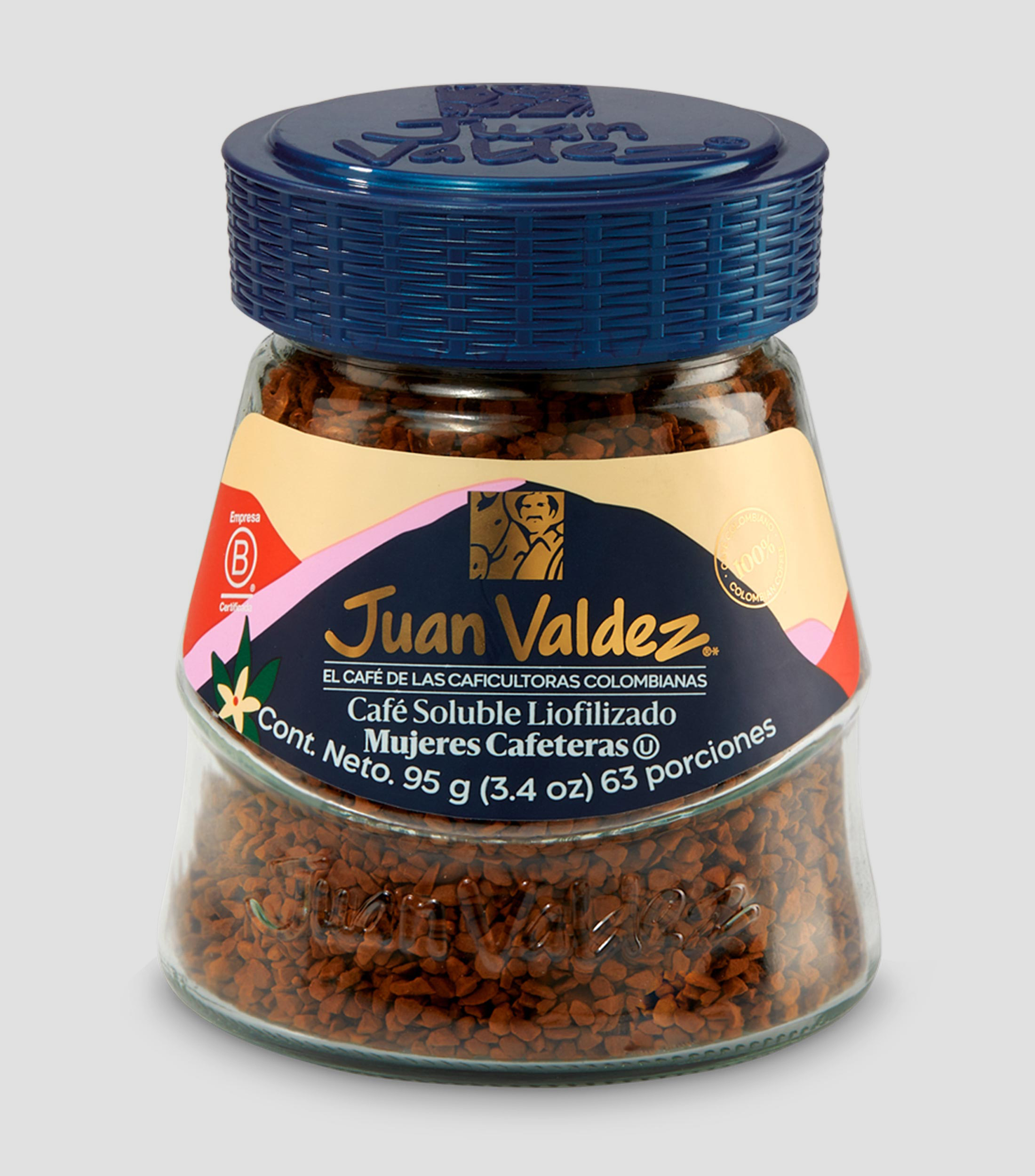 Cafe Soluble Liofilizado Mujeres Cafeteras, 95 gr