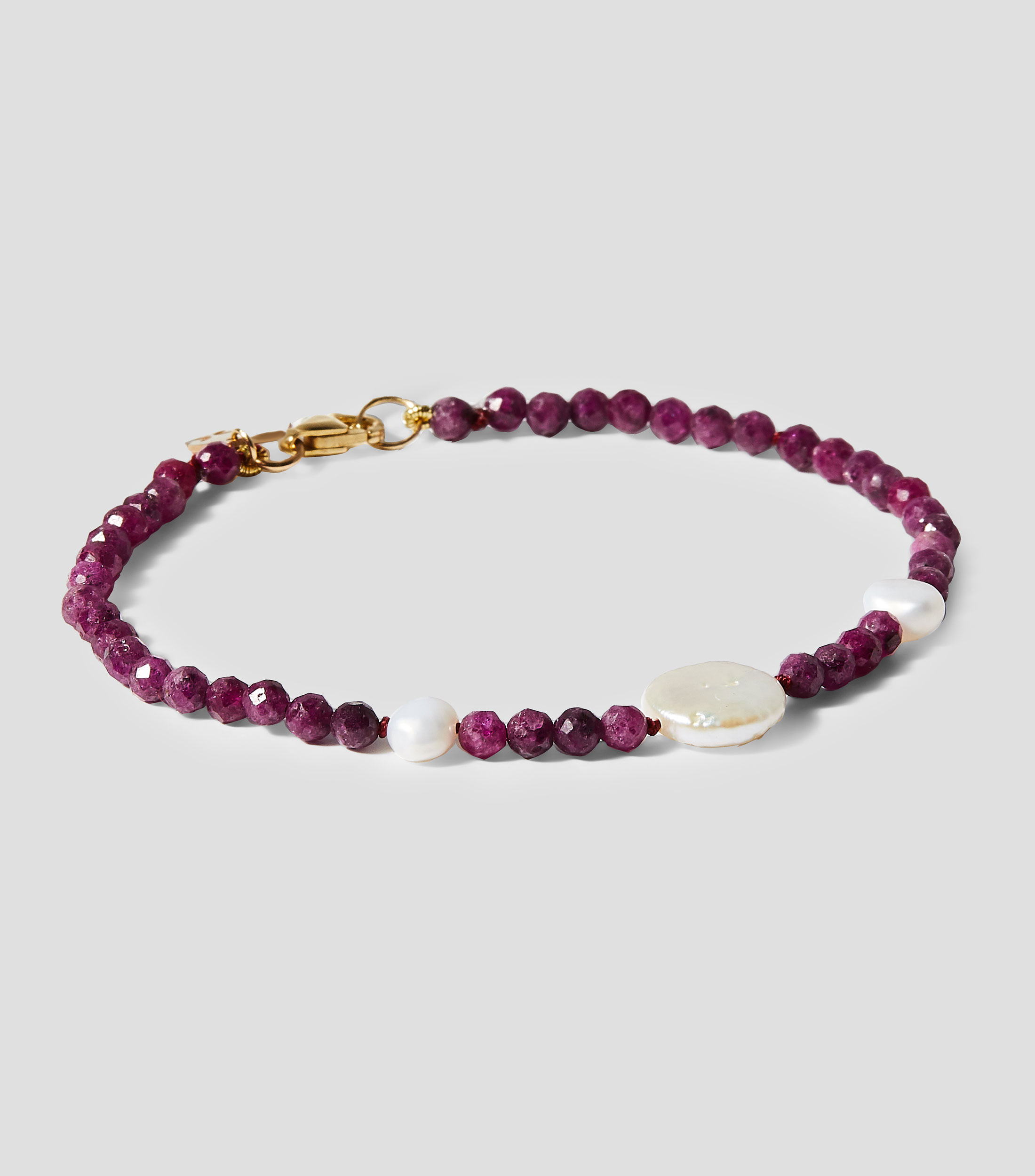 Pulsera con Ruby Mujer