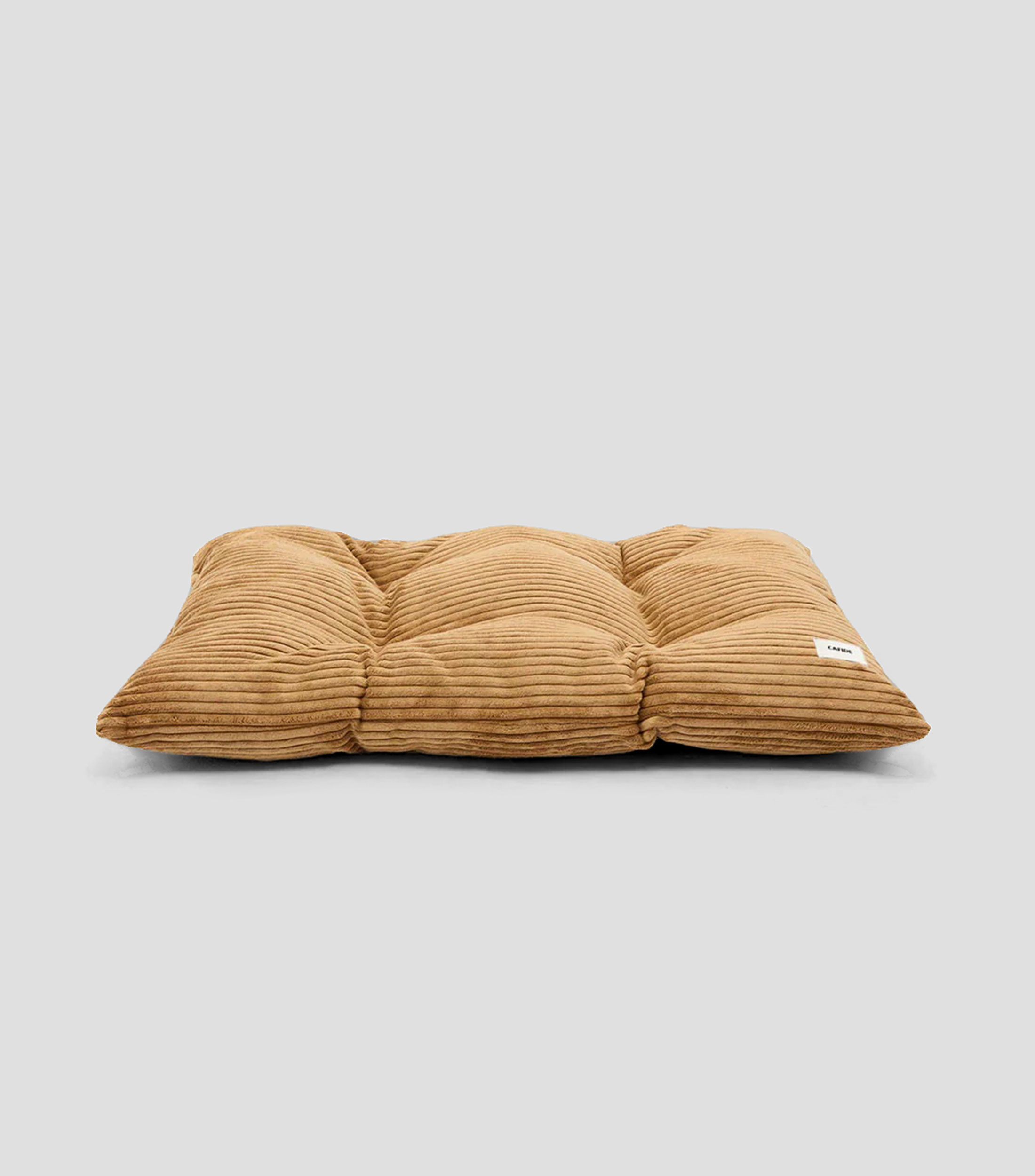 Cojín cama para perro M Bela pana mostaza