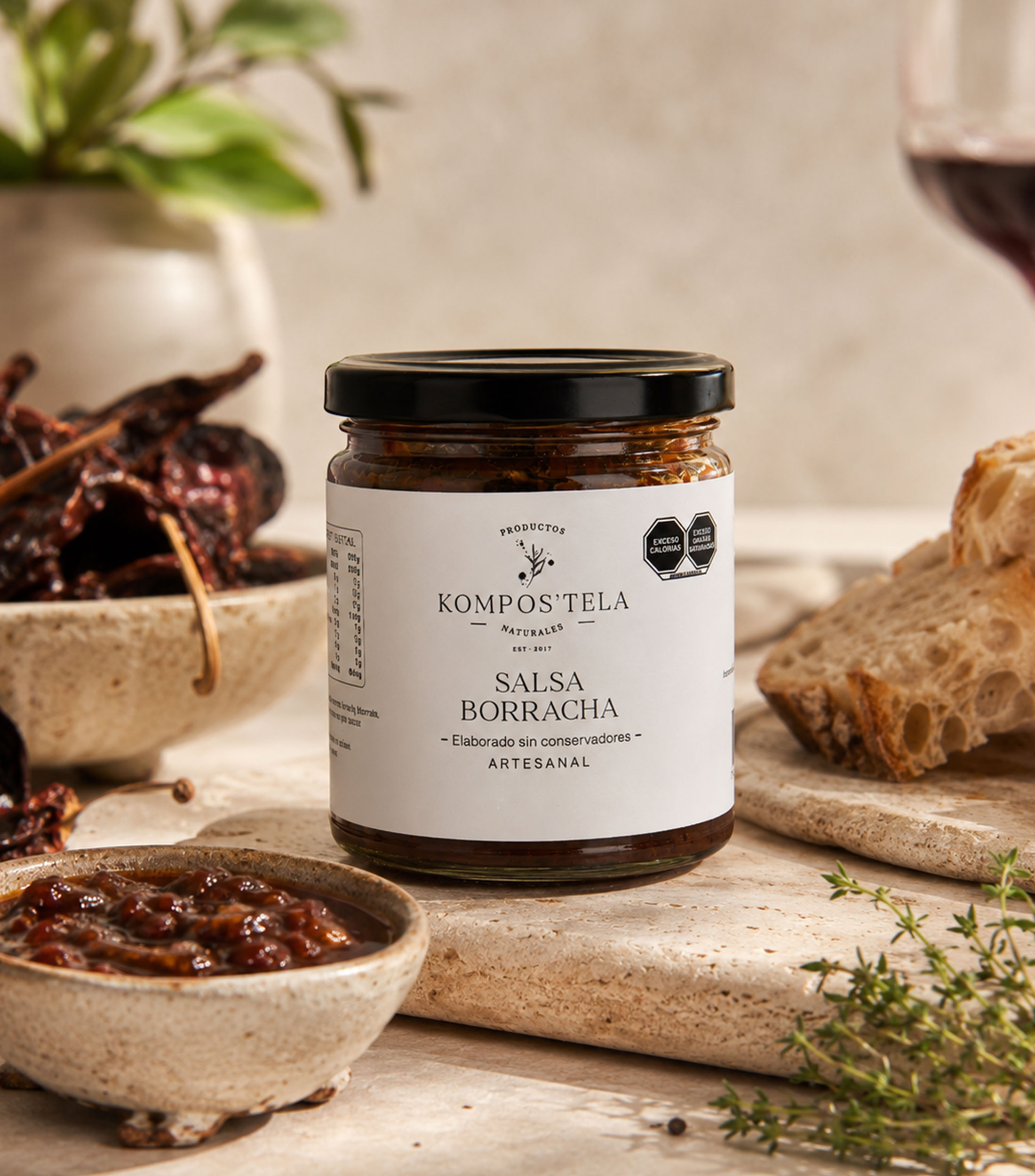 Salsa borracha, 250 g