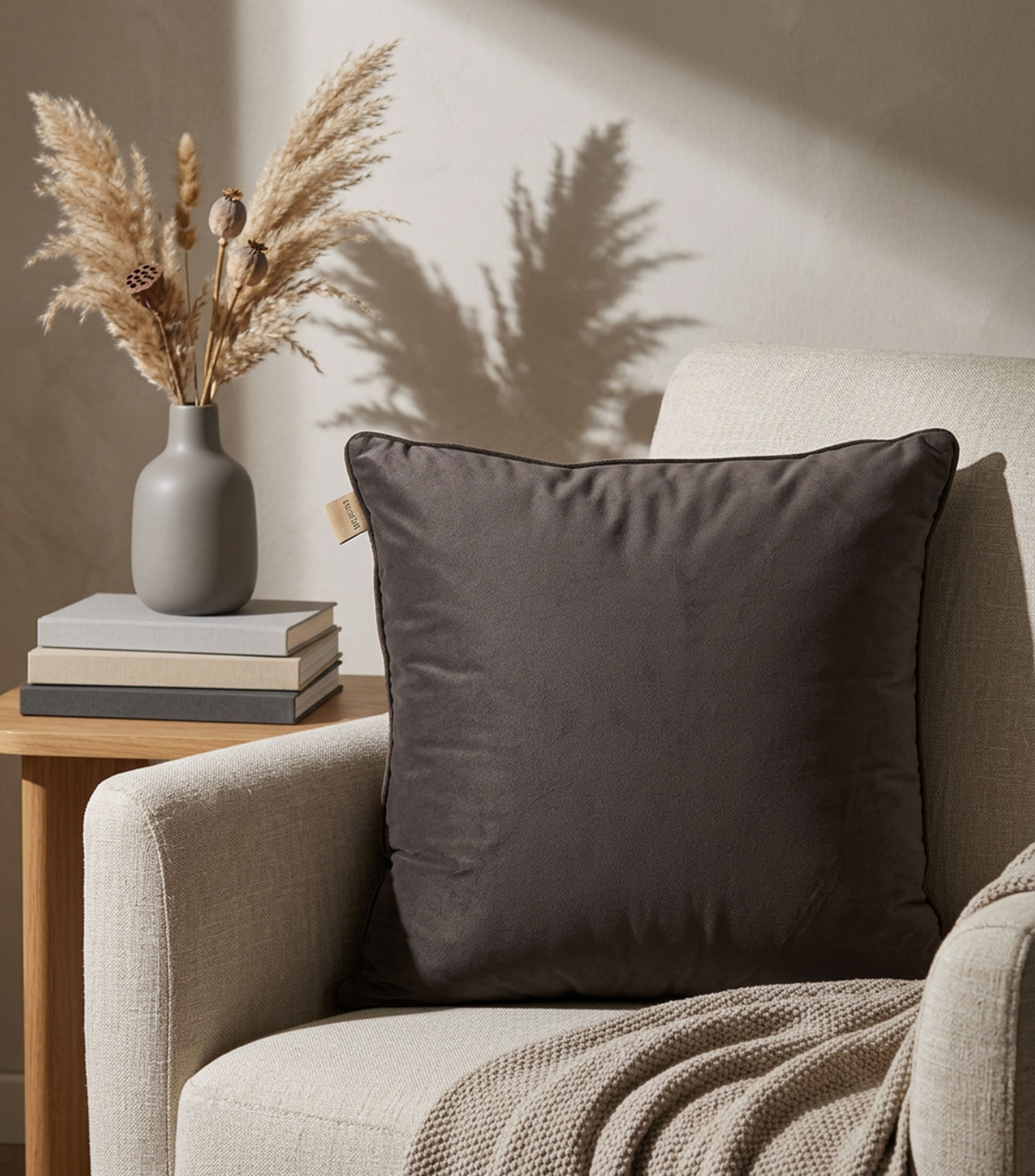 Cojín decorativo Velvet Pipping