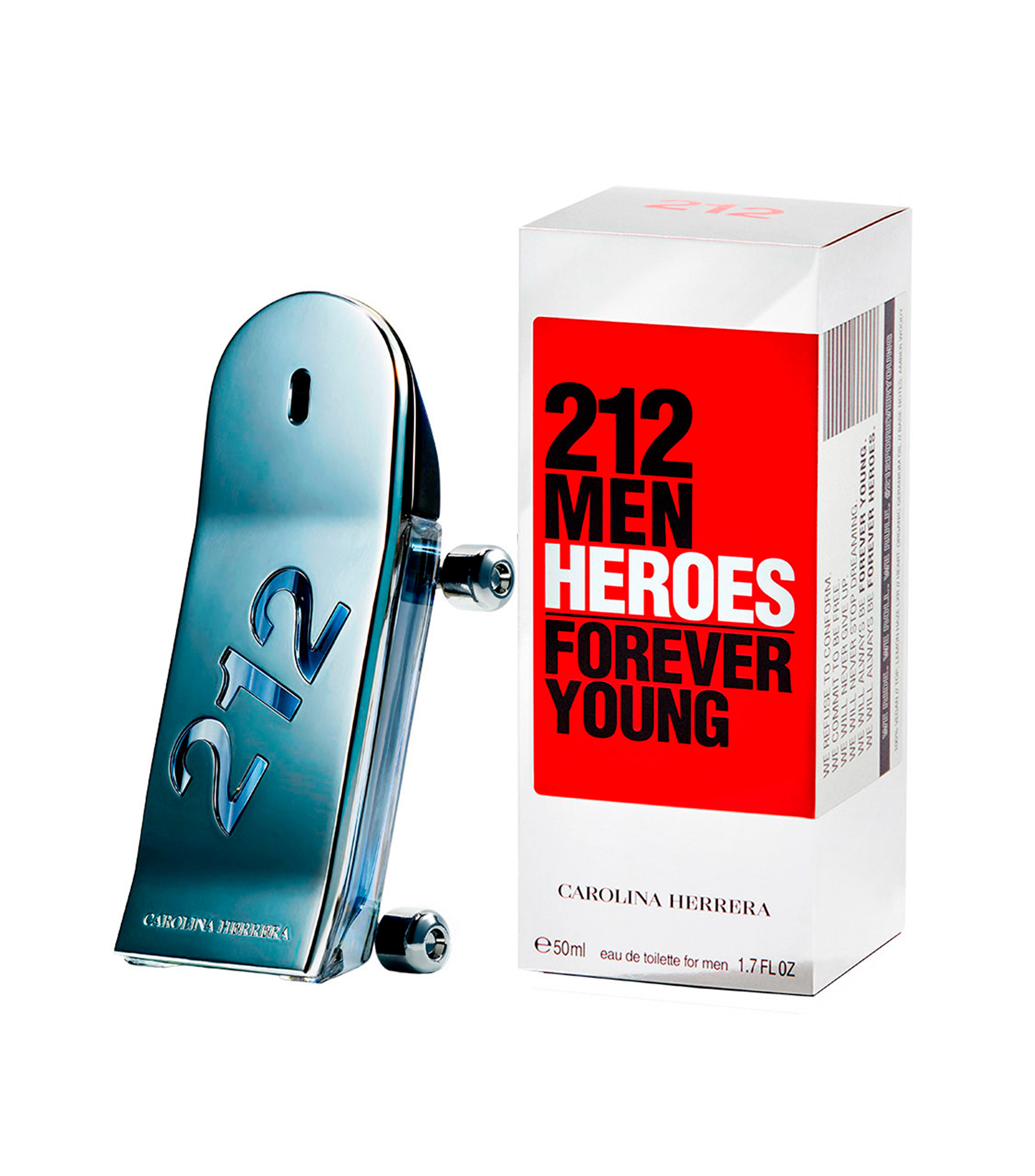 Perfume, 212 Heroes Eau de Toilette, 50 ml Hombre