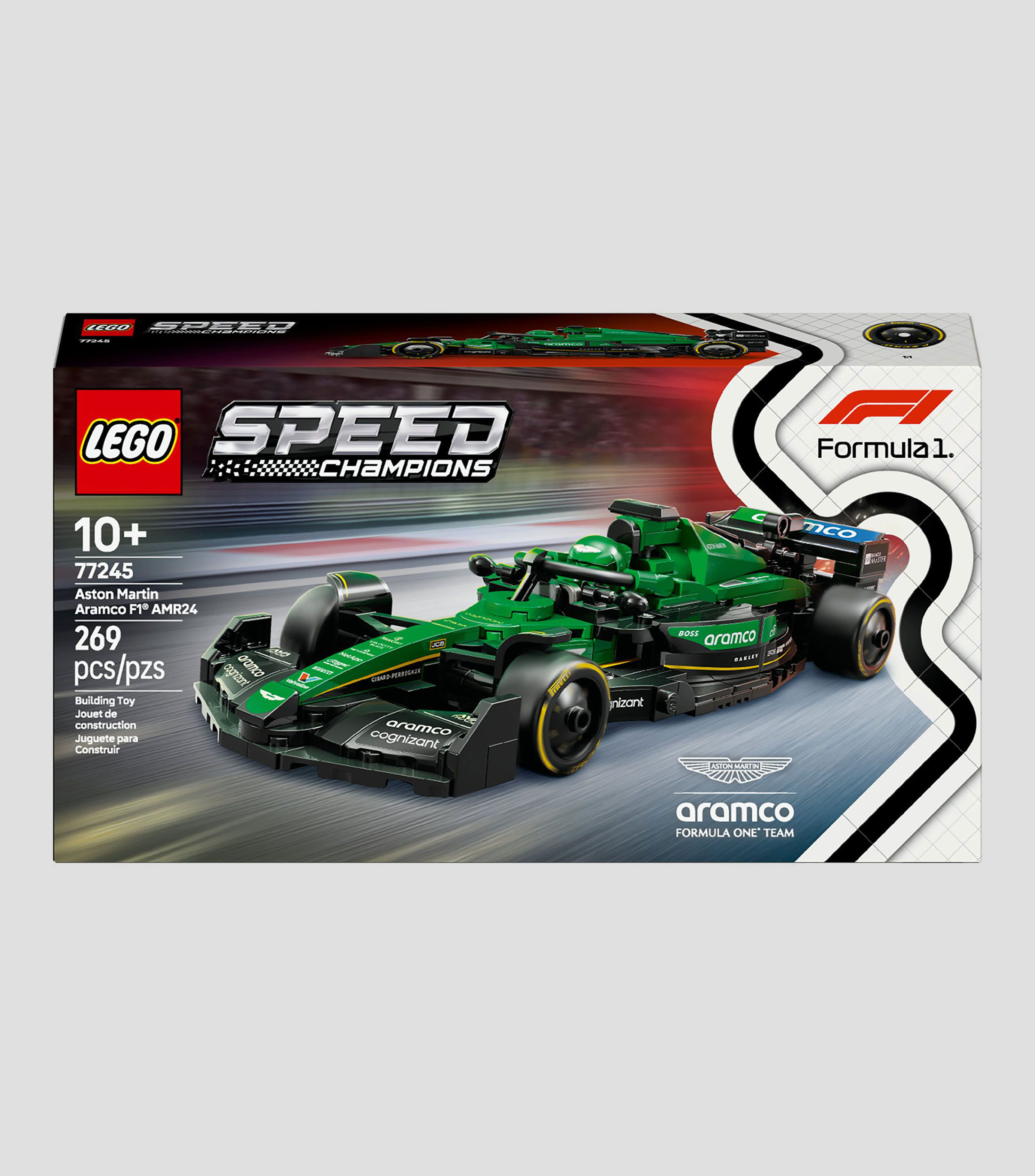 Lego Speed Champions Auto de Carreras Aston Martin Aramco F1 77245