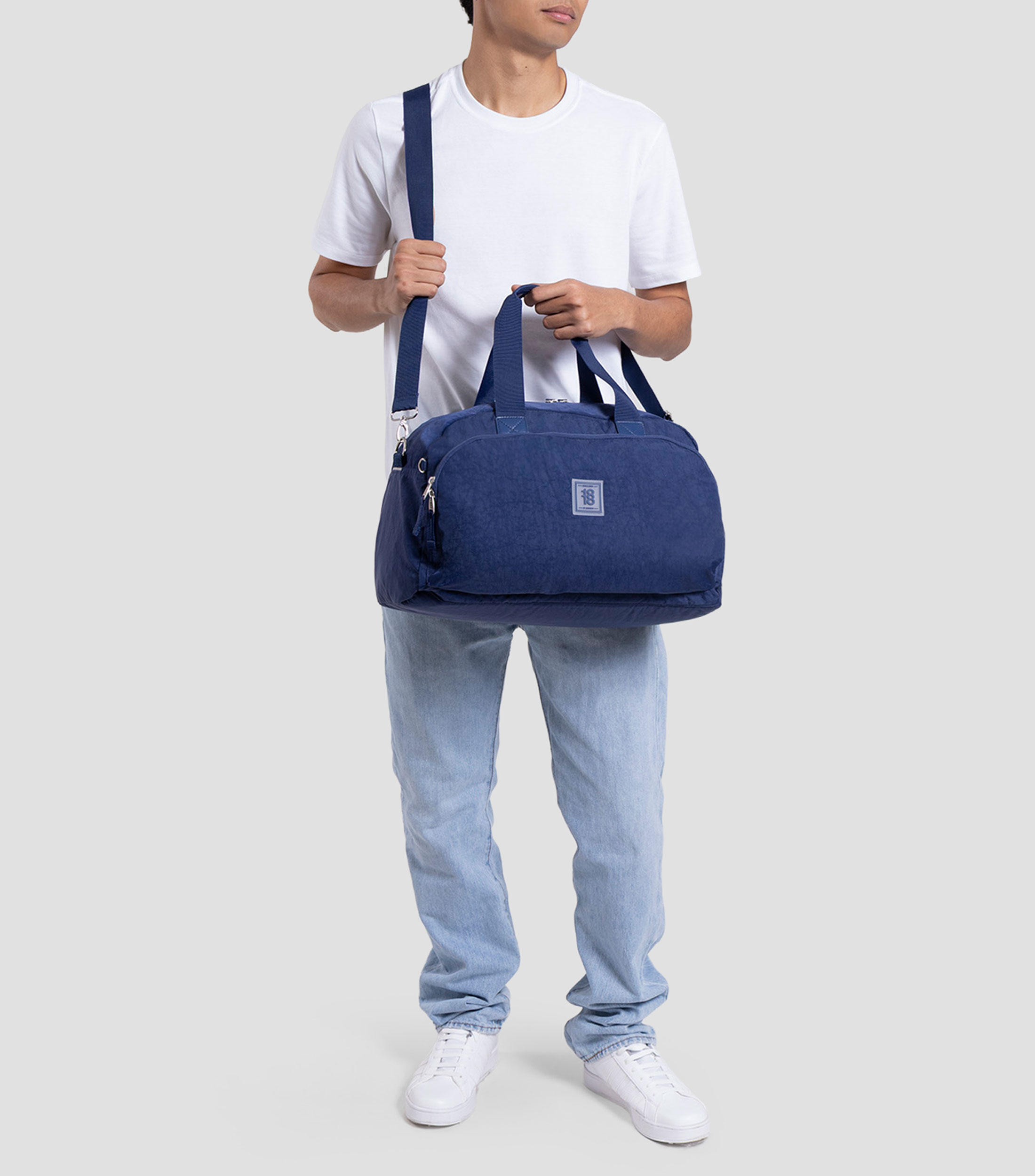 Maleta duffle bag 1818 azul