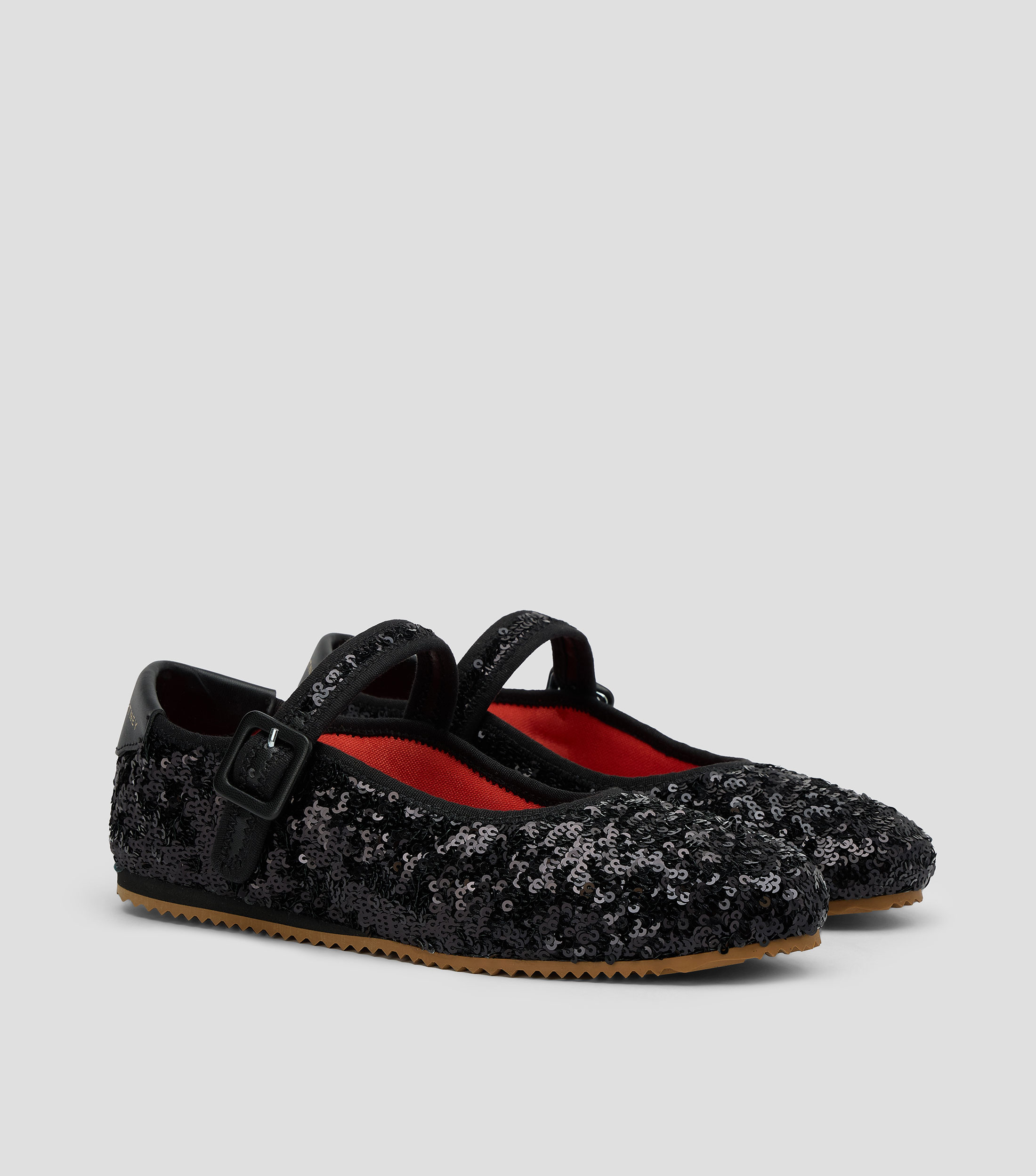 Flats S-Wave Sport con lentejuelas Mujer