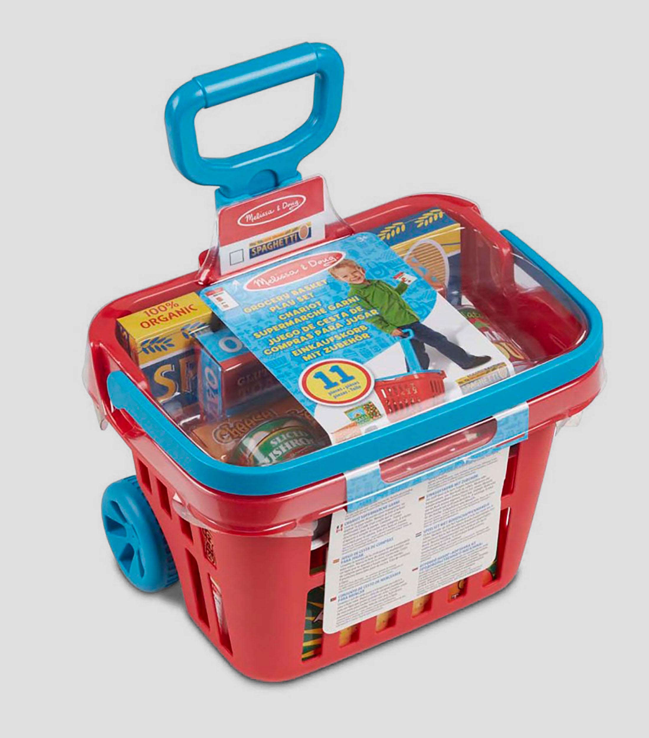 Playset, Rolling Grocery Basket