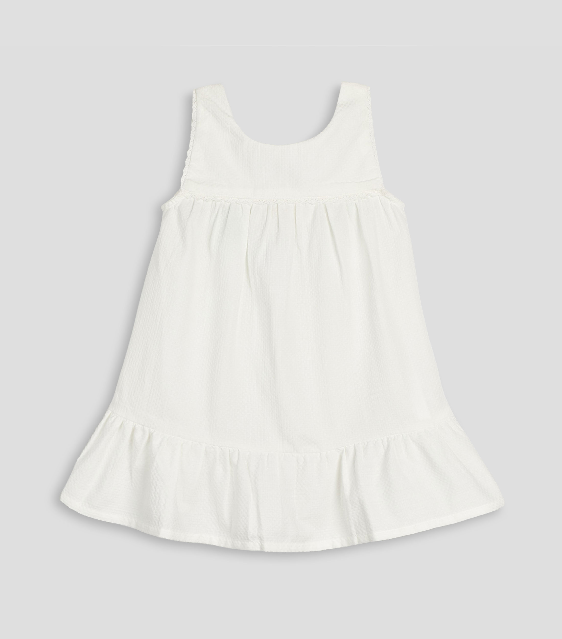 Vestido midi liso Niña