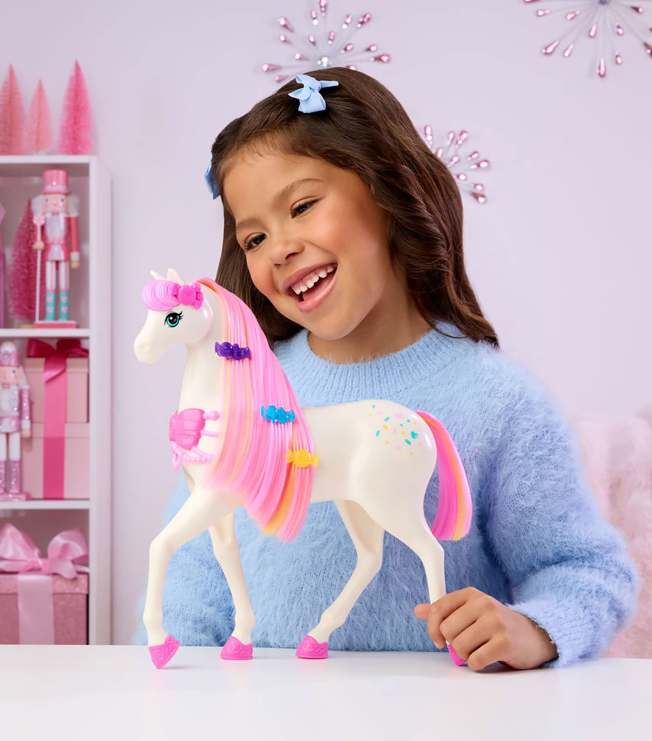 Barbie Fantasía Cascanueces Caballo