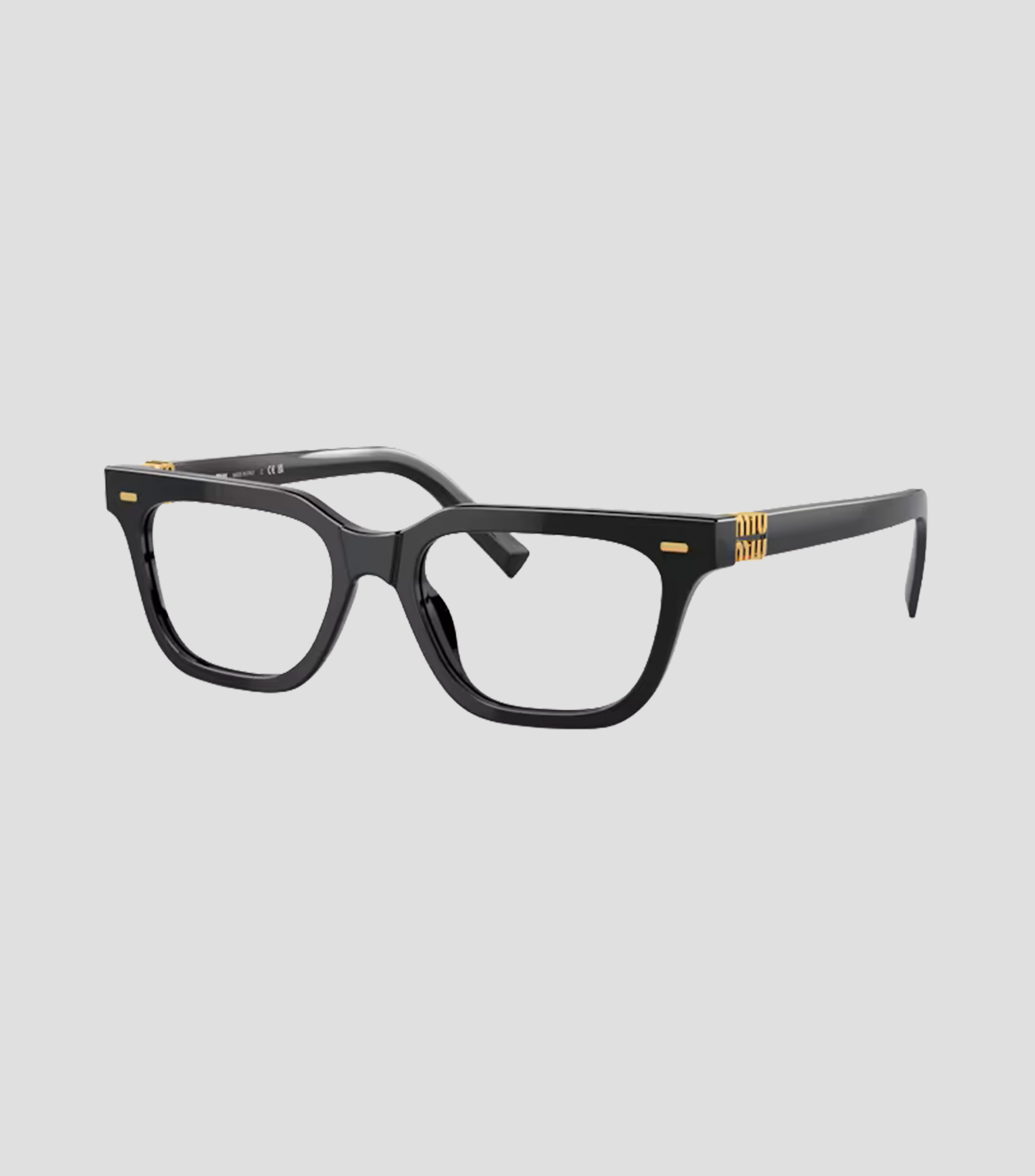 Lentes oftálmicos cuadrados negro Mujer