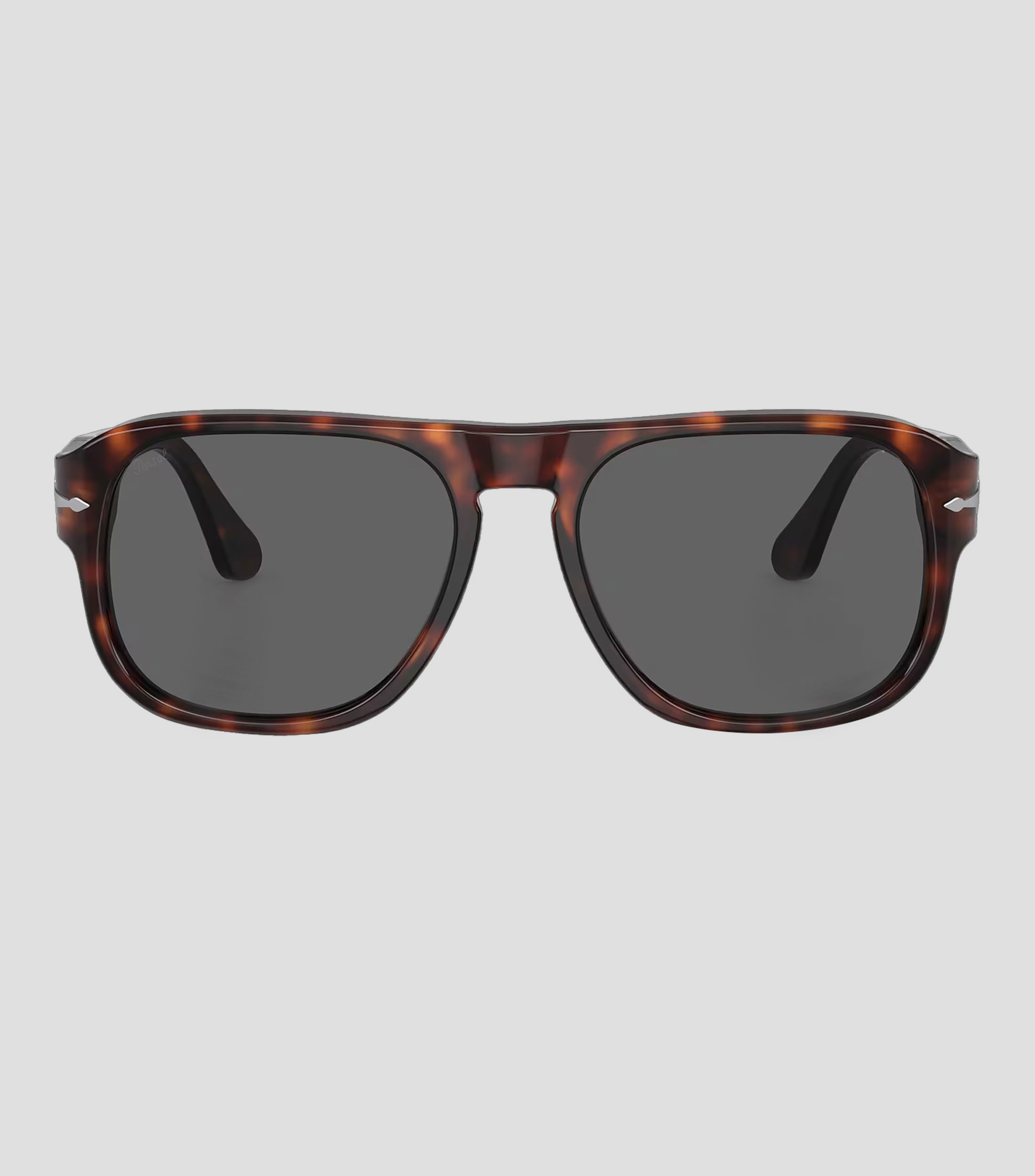 Lentes de sol aviador Jean cafés Unisex