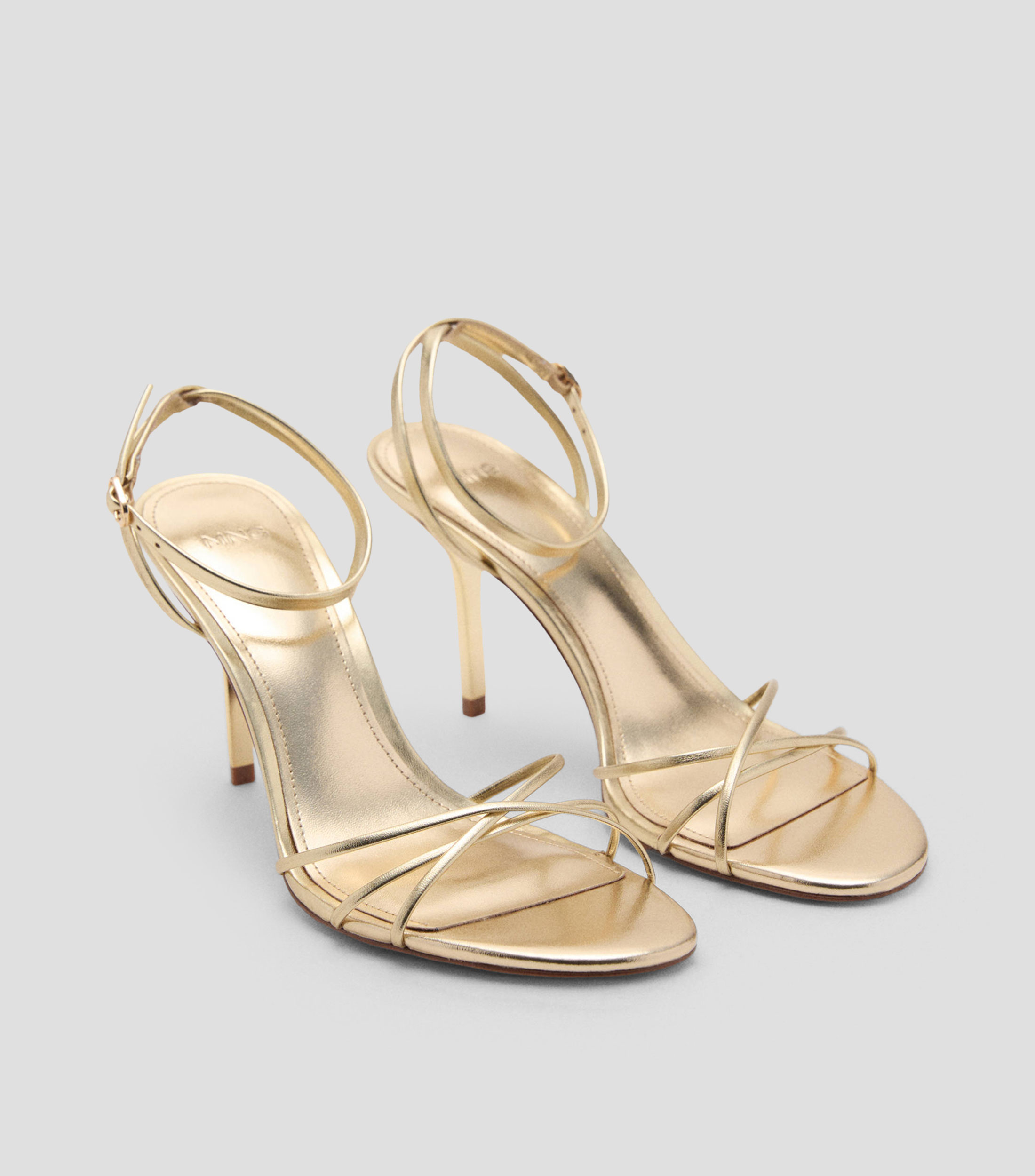 Sandalias con Tacón Aguja de 9 cm Mujer