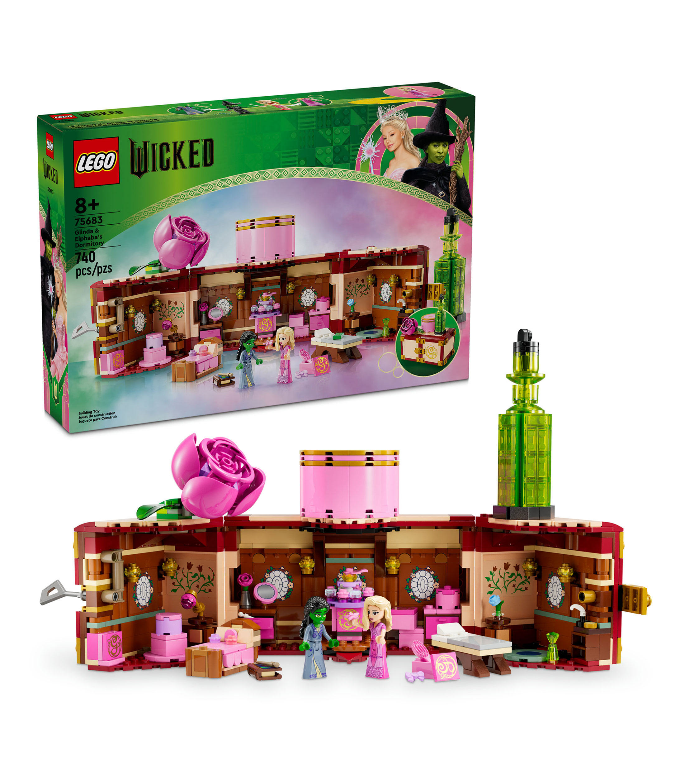 Lego Wicked, Dormitorio de Glinda y Elphaba 75683