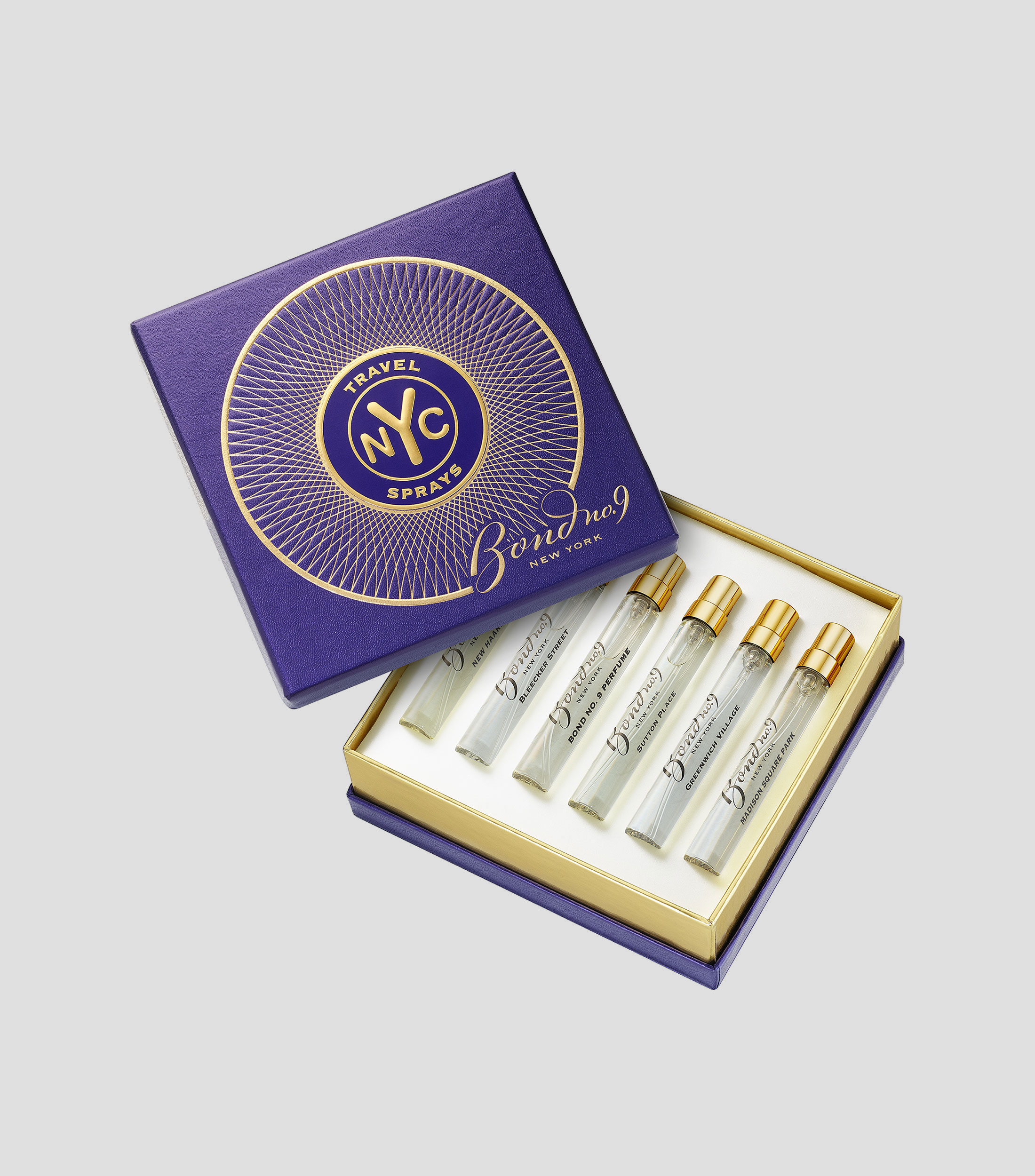 Set de 6 Spray de viaje recargable Eau de Parfum, 7 ml Unisex