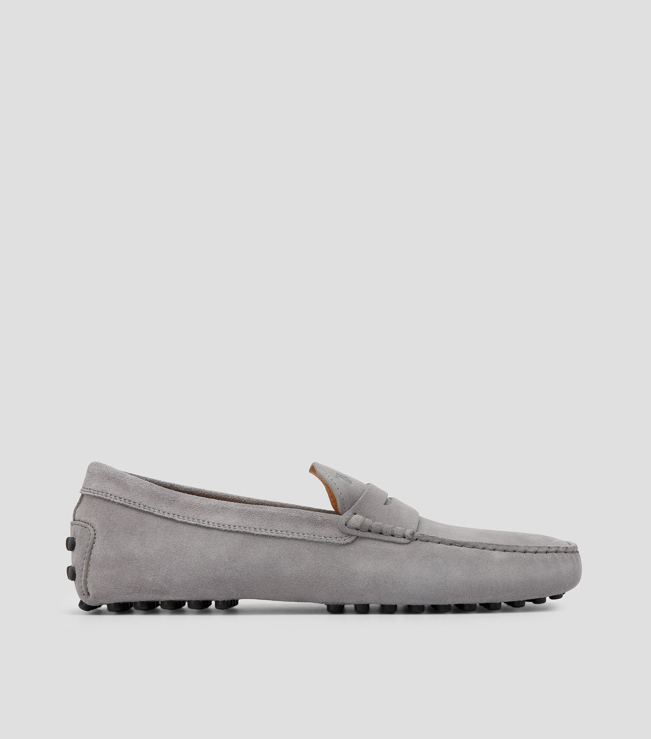 Mocasines Gommino en piel con cinta Hombre