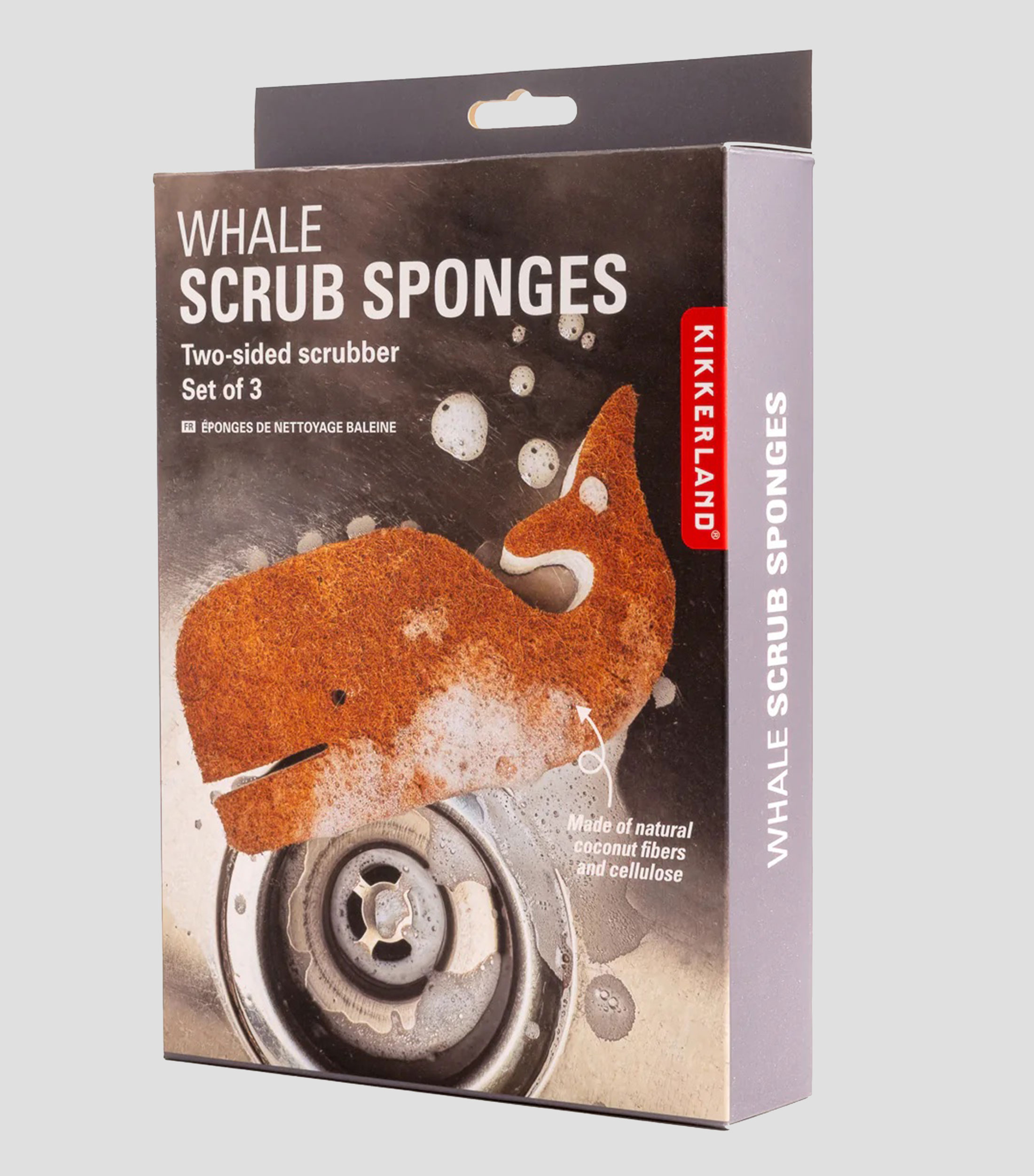 Set 3 Esponjas para Trastes exfoliantes - Ballena