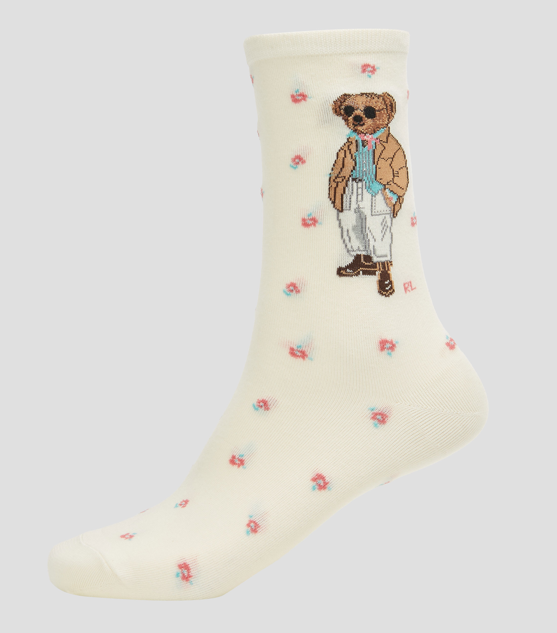 Calcetín estampado Mujer