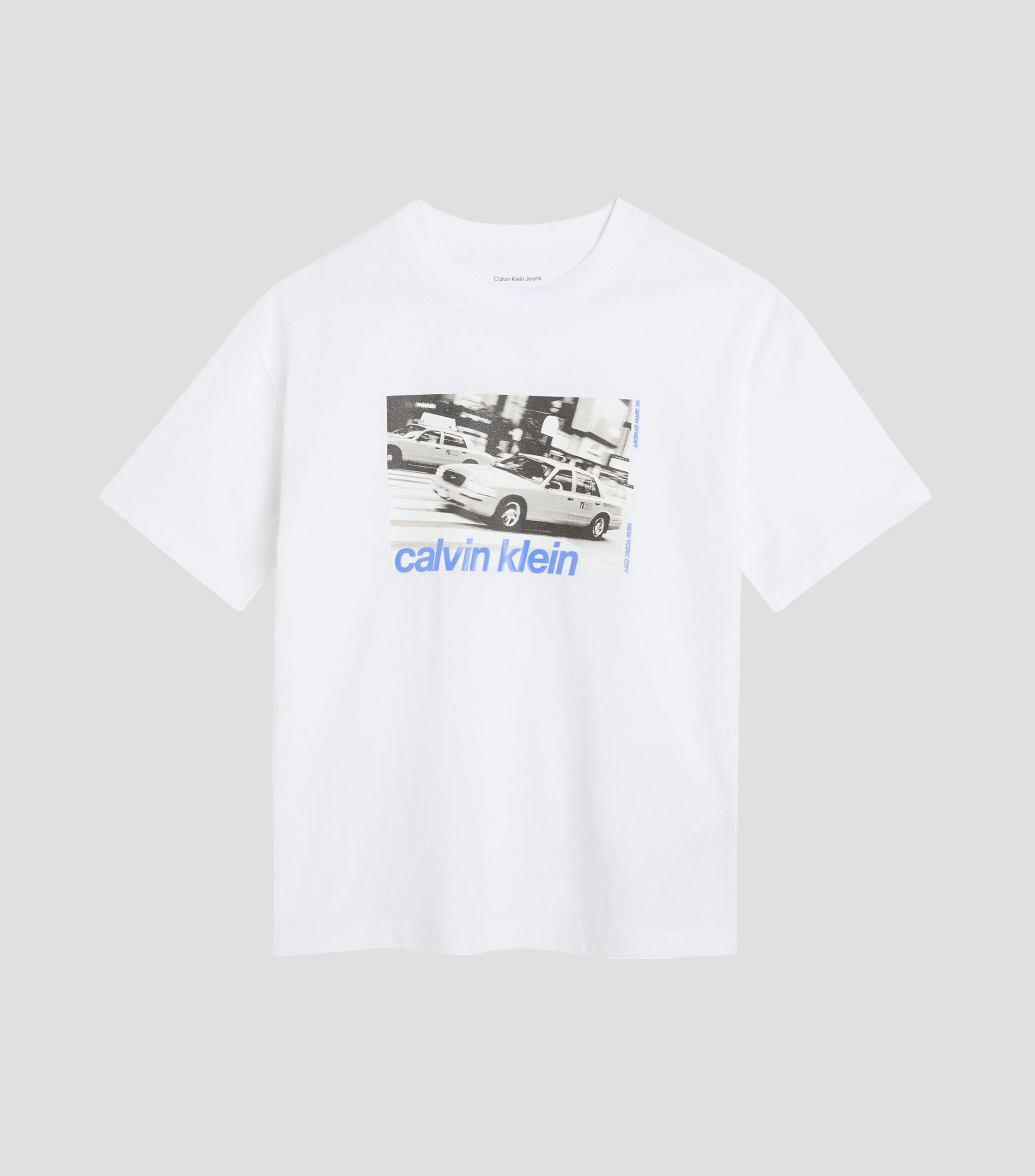 Playera cuello redondo manga corta estampado Niños
