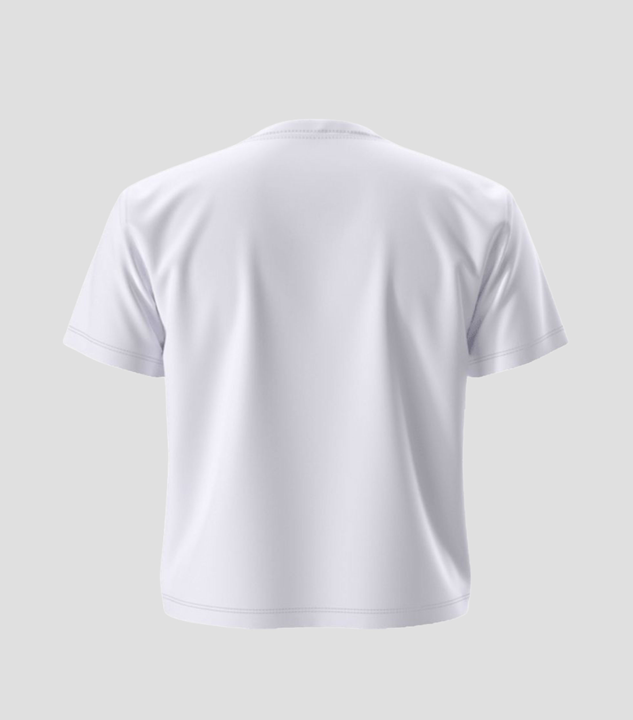 Playera para entrenamiento Essential cuello redondo manga corta lisa Mujer