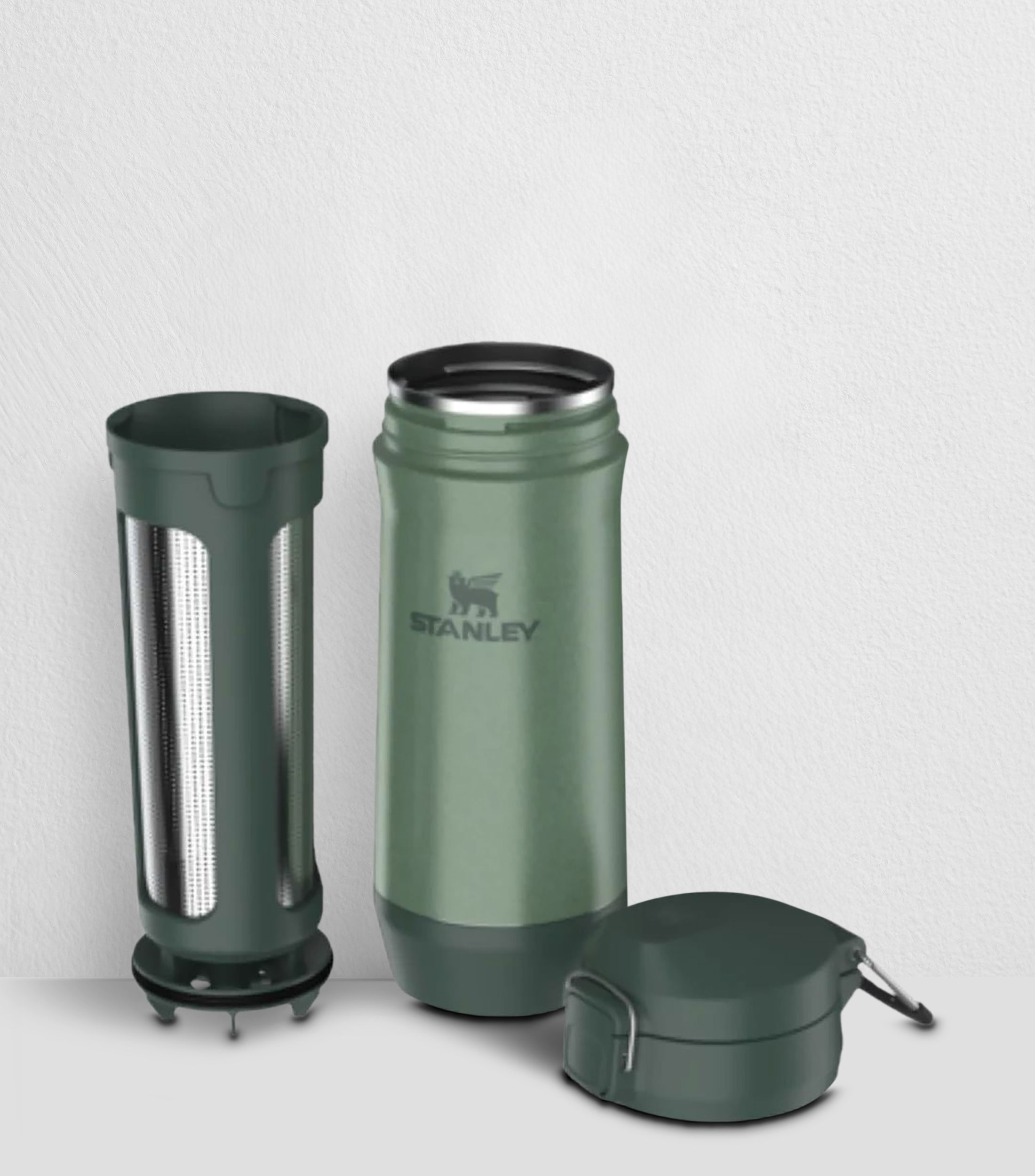 Termo Stanley Classic Despolvillador Verde Acero Inoxidable, 500 ml