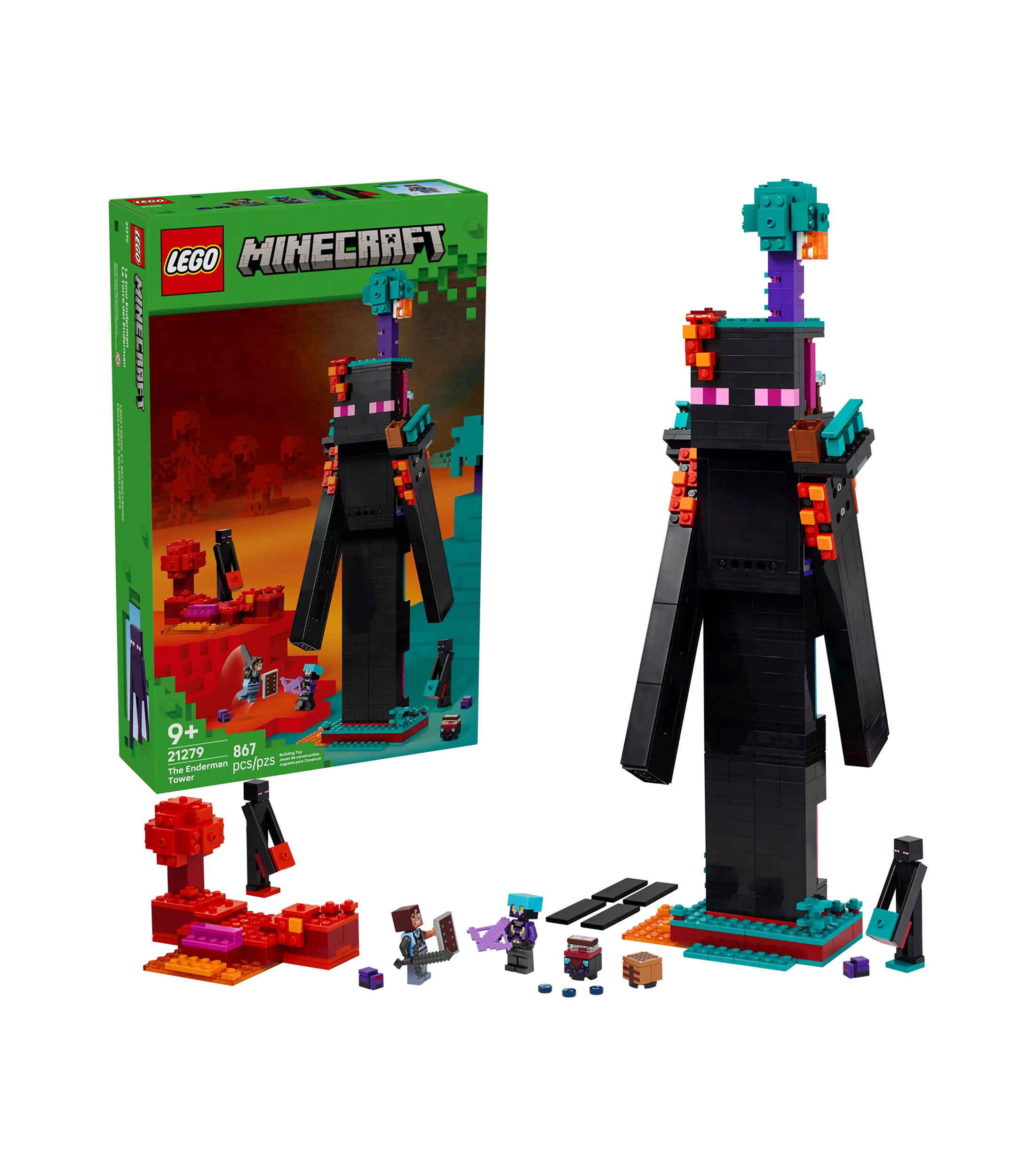 Lego Minecraft, La Torre del Enderman 21279