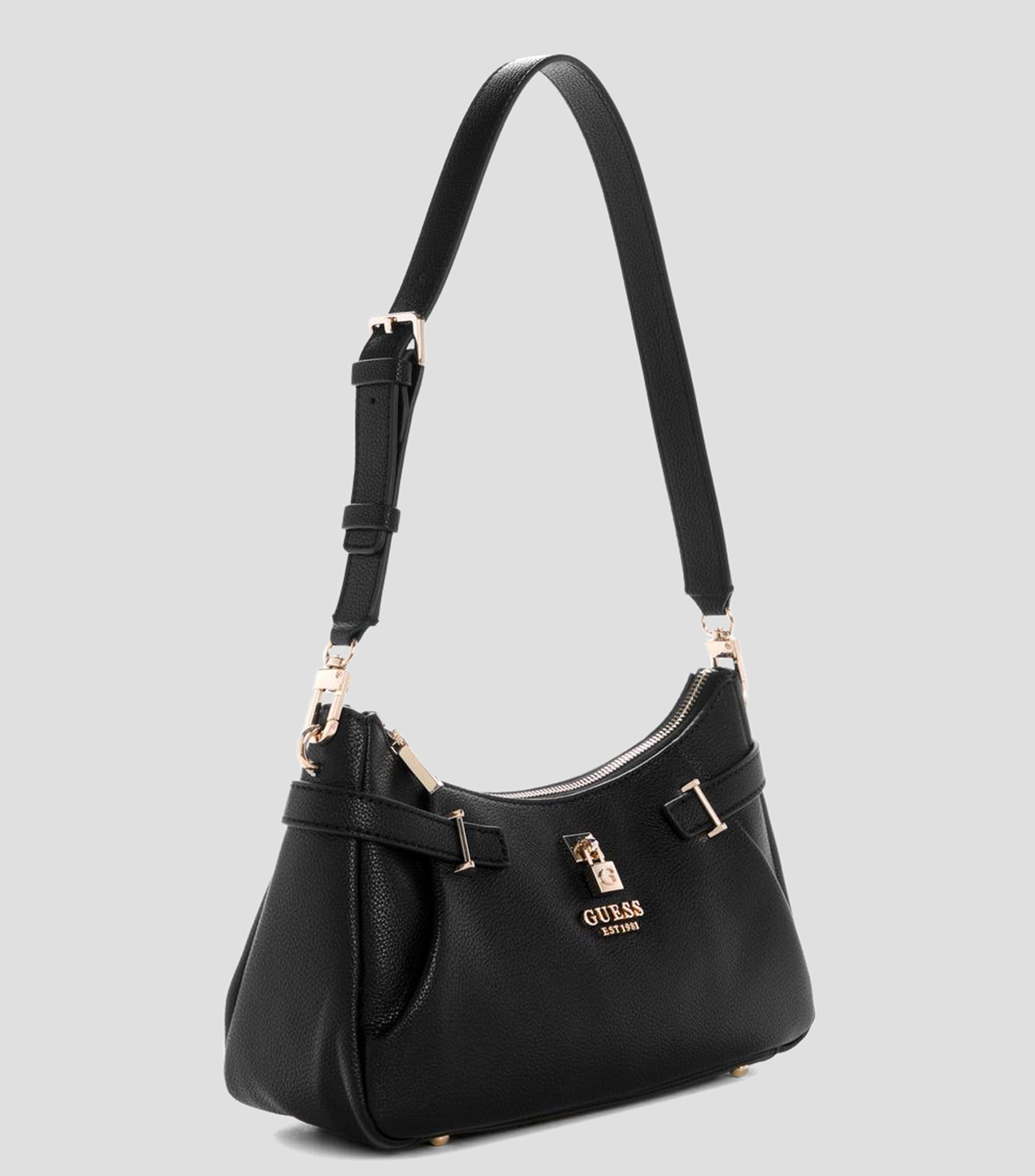 Bolsa shoulder negra Yesba lisa Mujer
