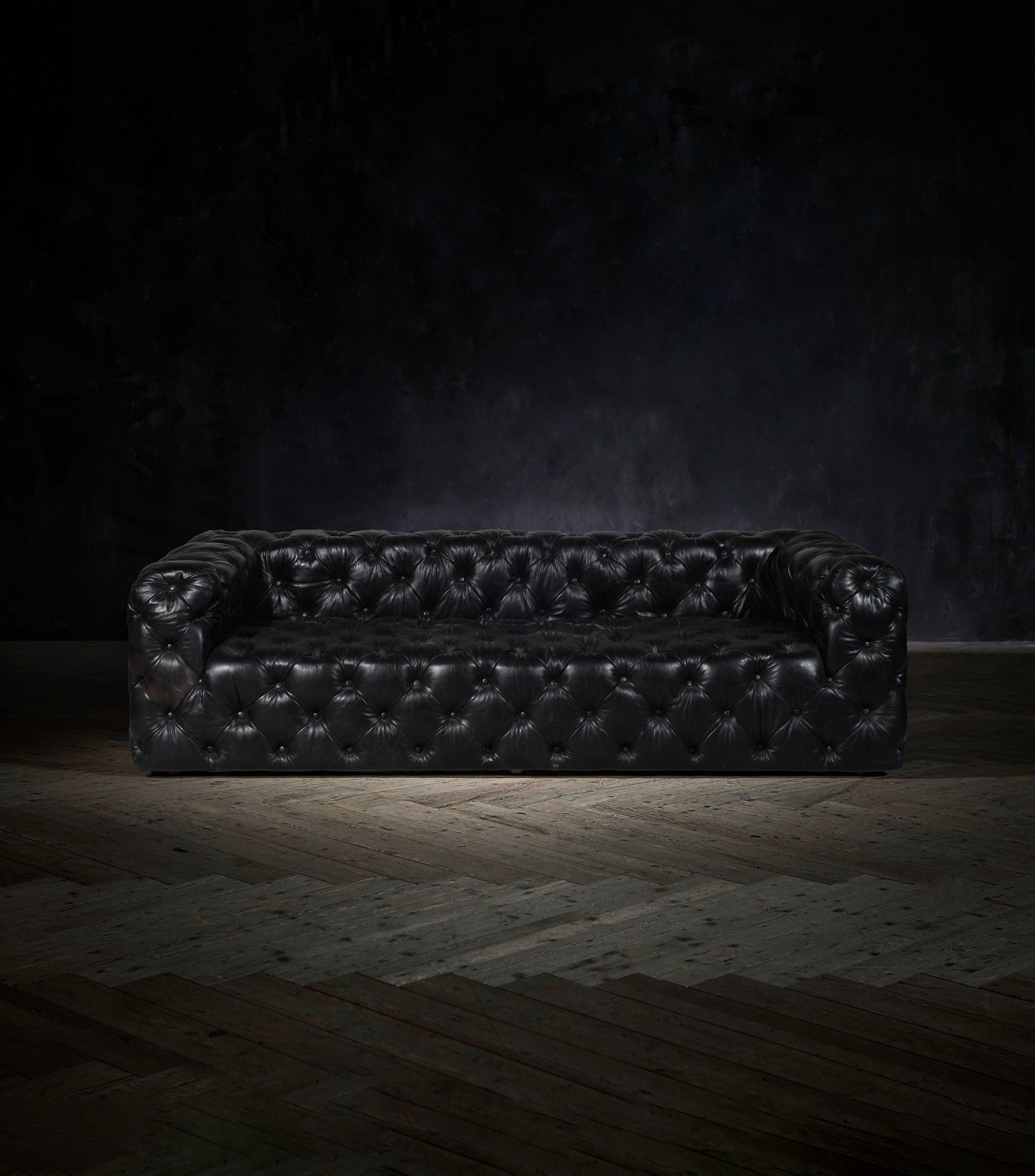Sofá en Piel Tribeca Tufted