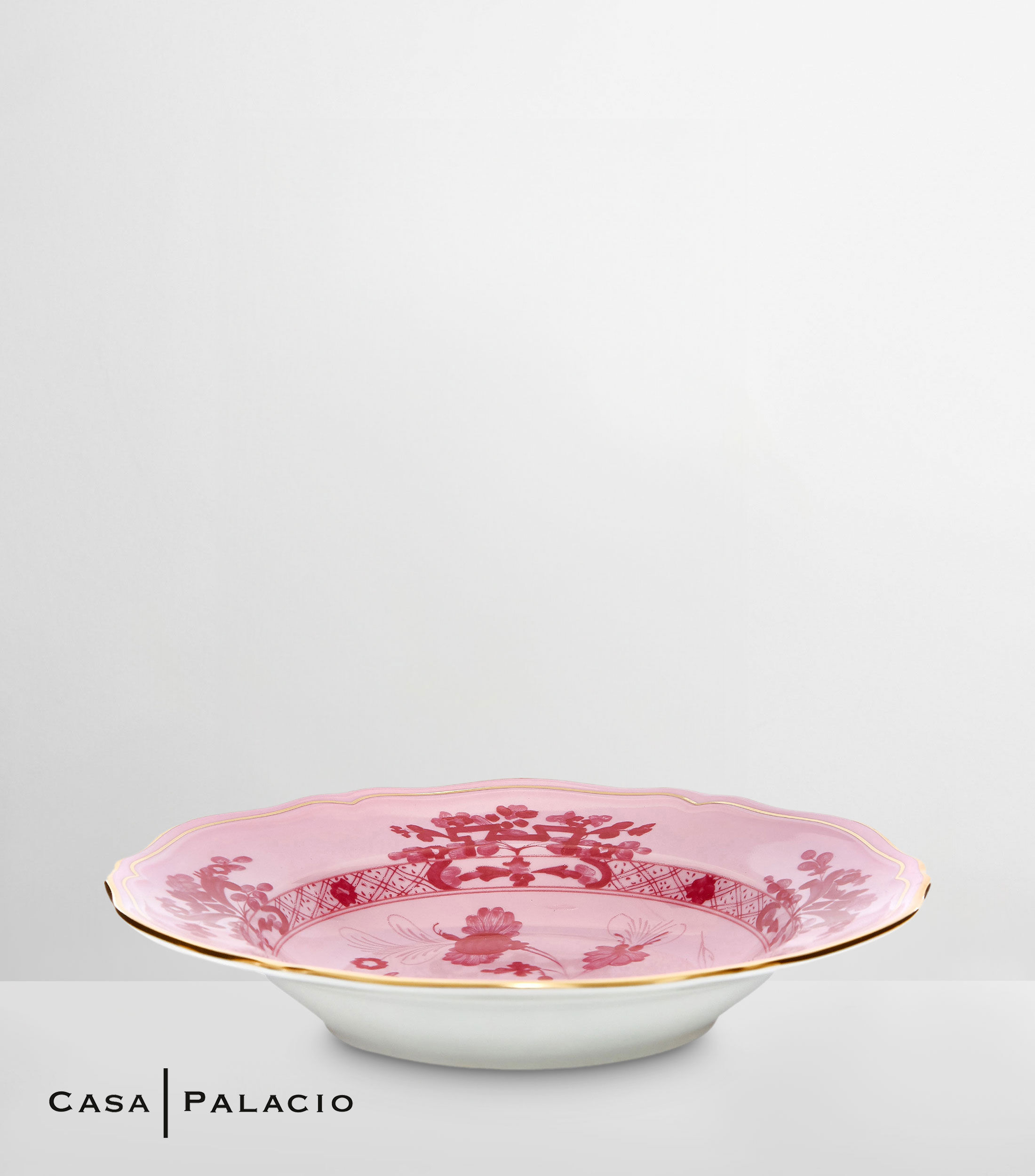 Plato para sopa Oriente Italiano Porpora en porcelana