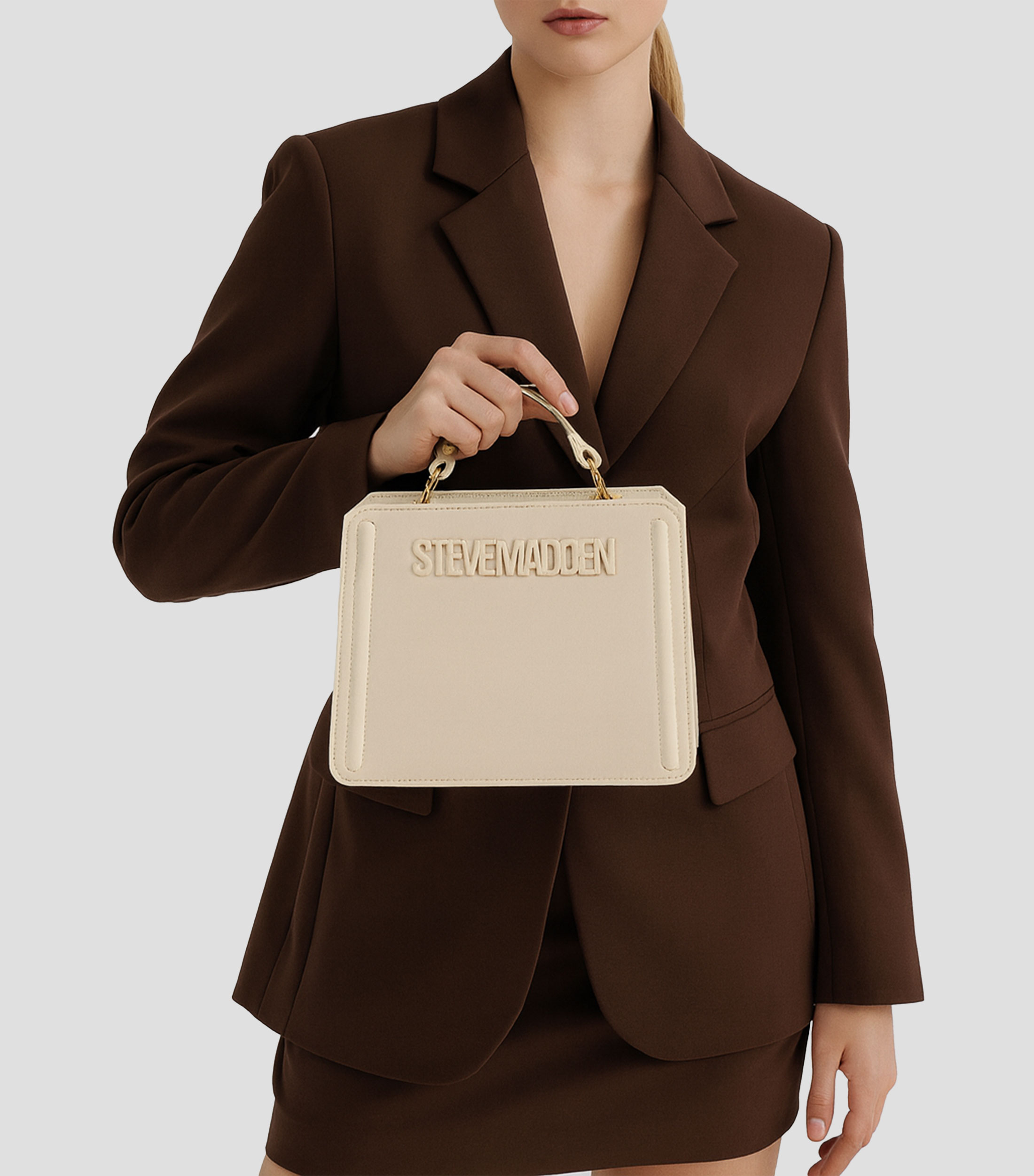 Bolsa Satchel con tarjetero Mujer